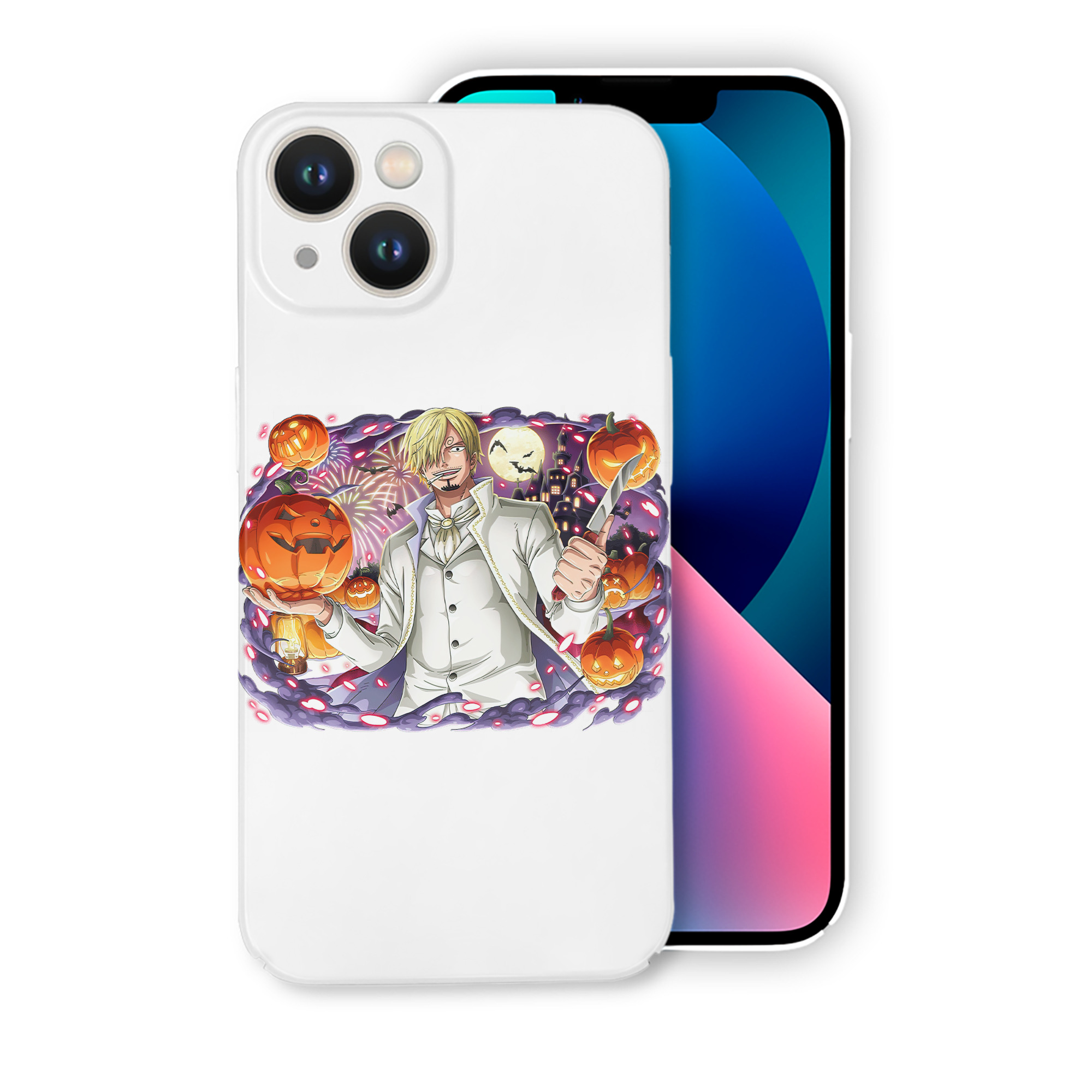 （画像用） ワンピース サンジ ONE PIECE Sanji 【iPhone 14シリーズ対応】ハードケース
