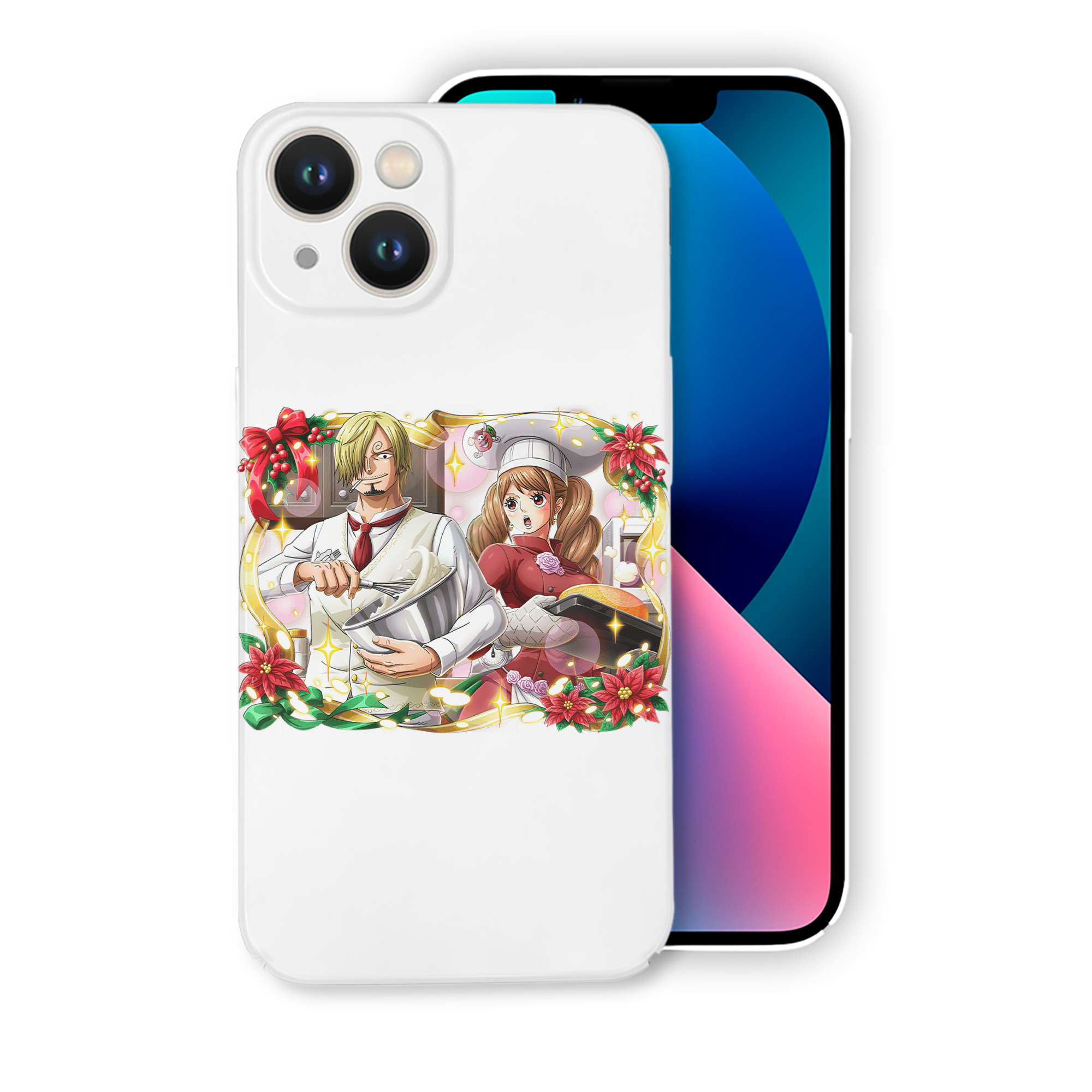 （画像用） ワンピース サンジ ONE PIECE Sanji 【iPhone 14シリーズ対応】ハードケース
