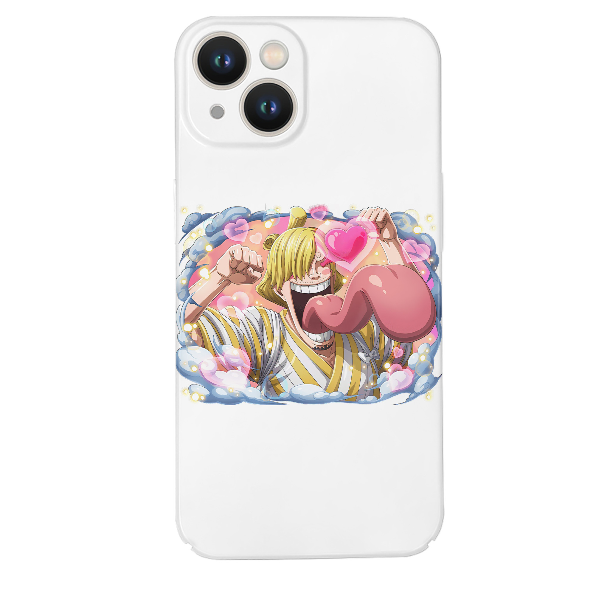 （画像用） ワンピース サンジ ONE PIECE Sanji 【iPhone 14シリーズ対応】ハードケース