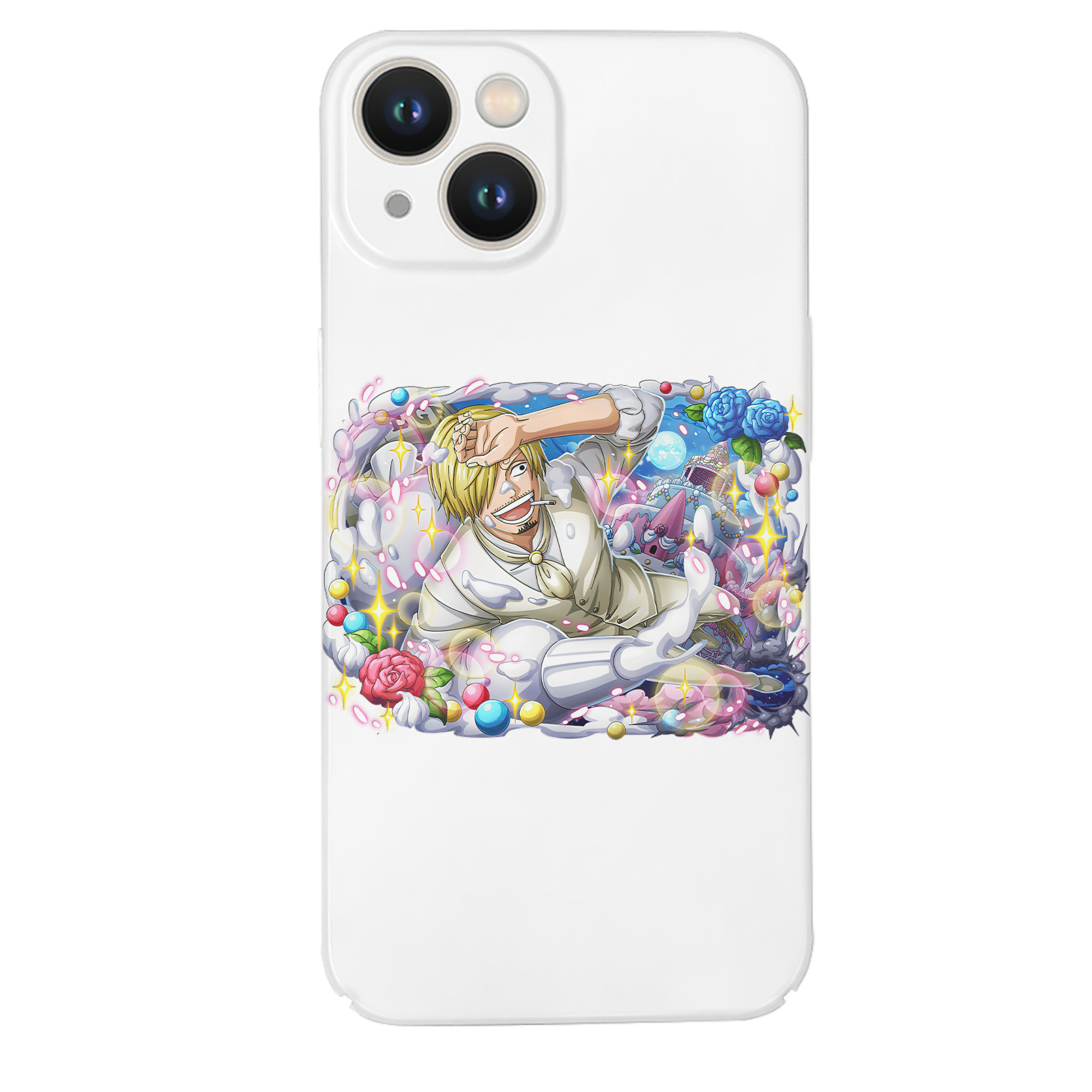 （画像用） ワンピース サンジ ONE PIECE Sanji 【iPhone 14シリーズ対応】ハードケース