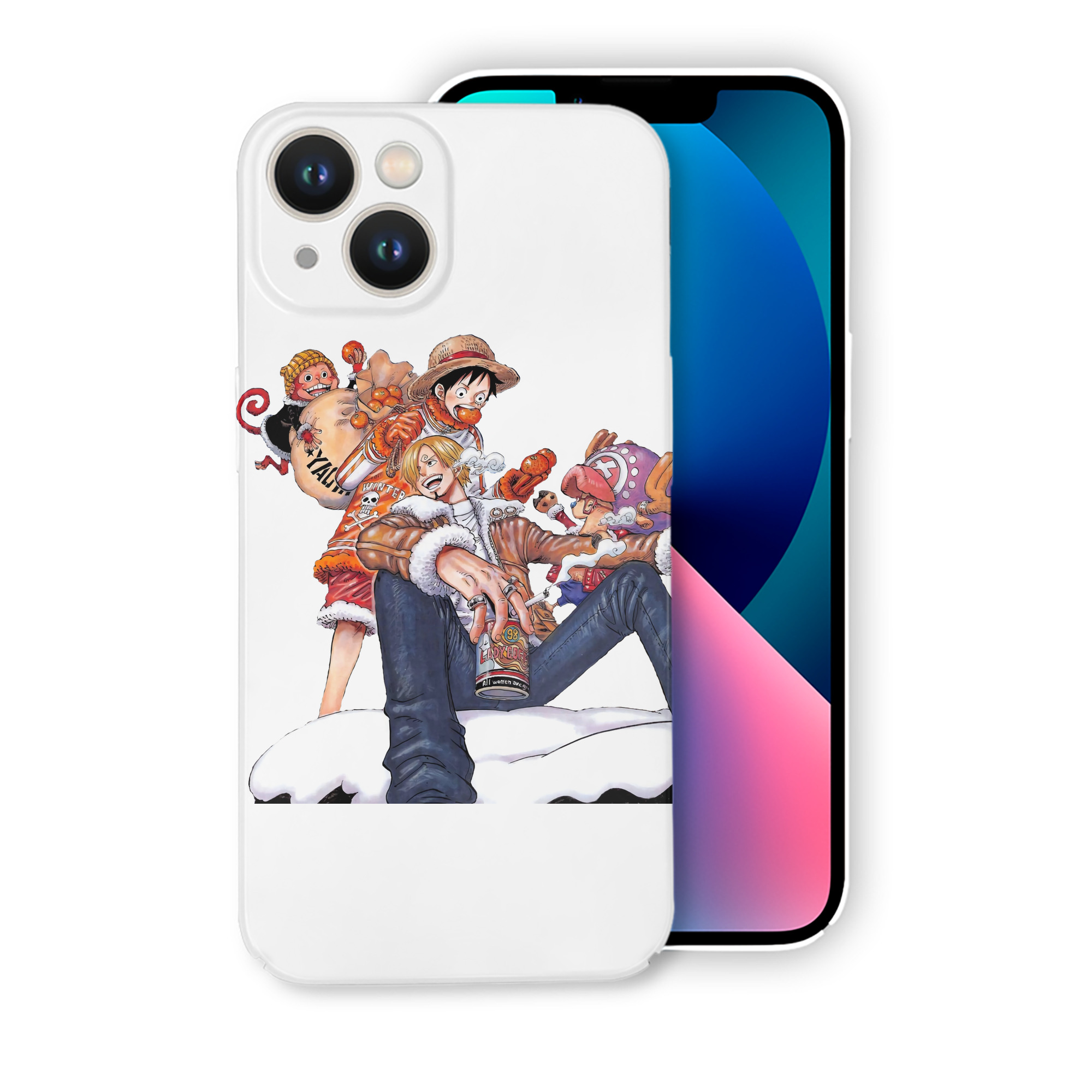 （画像用） ワンピース サンジ ONE PIECE Sanji 【iPhone 14シリーズ対応】ハードケース