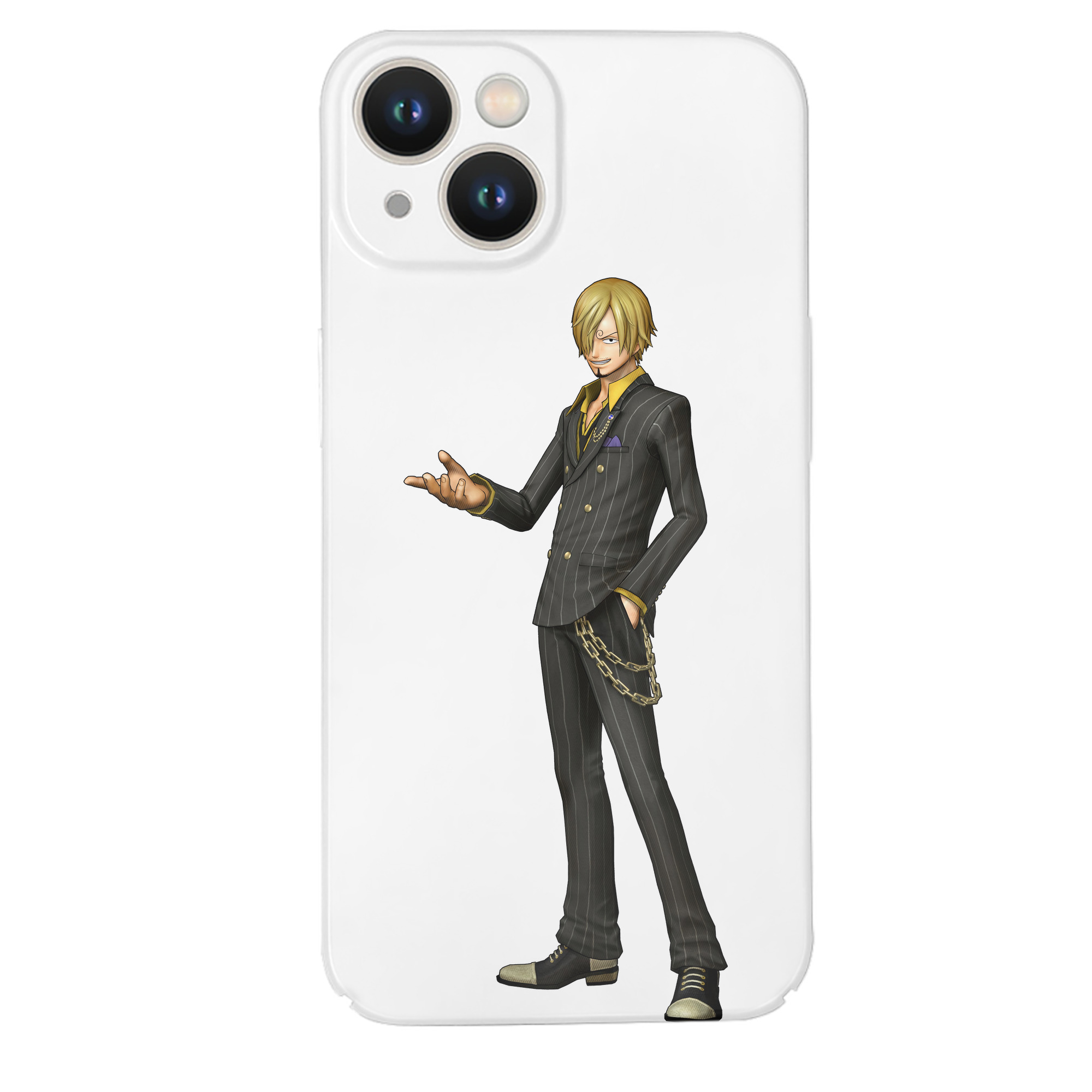 （画像用） ワンピース サンジ ONE PIECE Sanji 【iPhone 14シリーズ対応】ハードケース