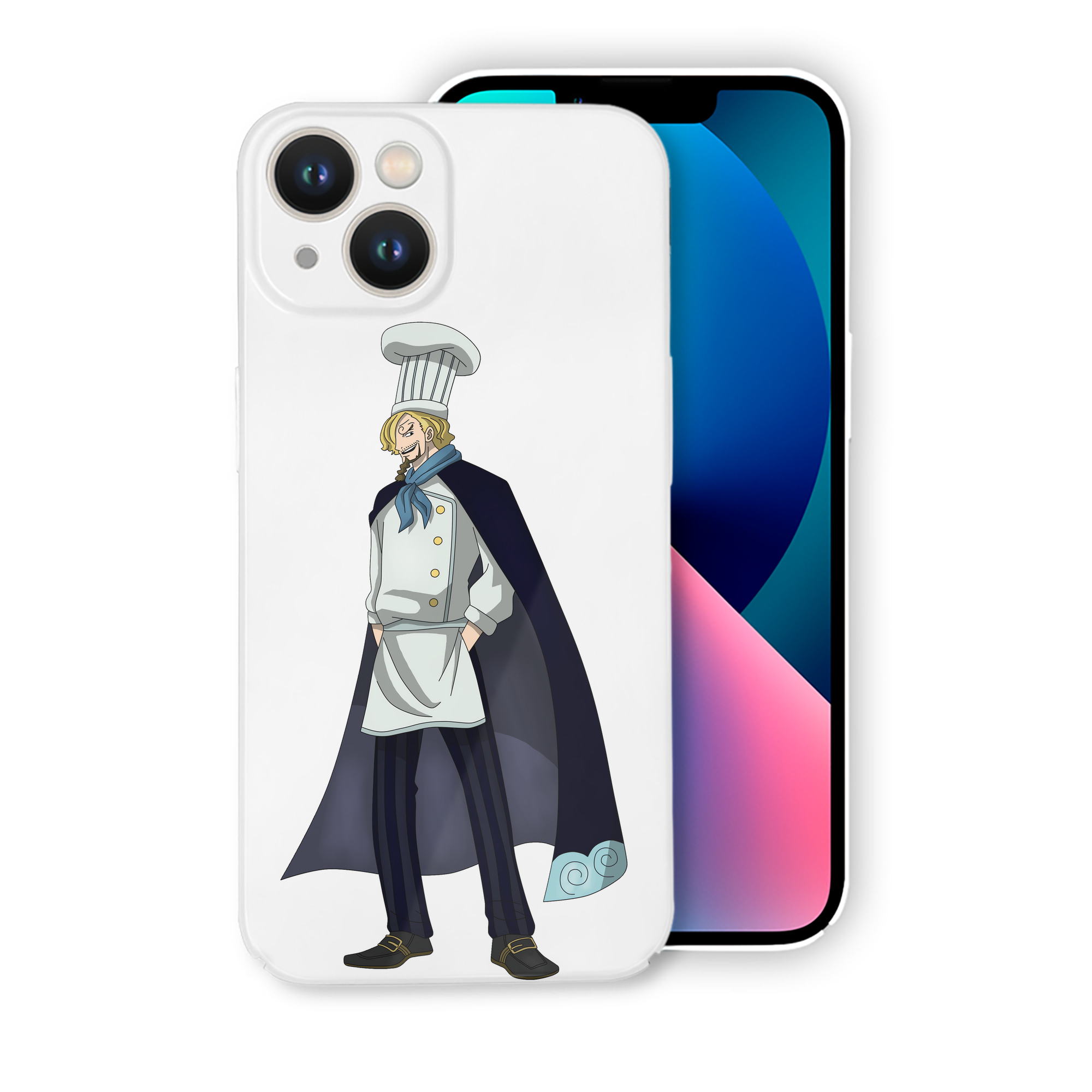 （画像用） ワンピース サンジ ONE PIECE Sanji 【iPhone 14シリーズ対応】ハードケース
