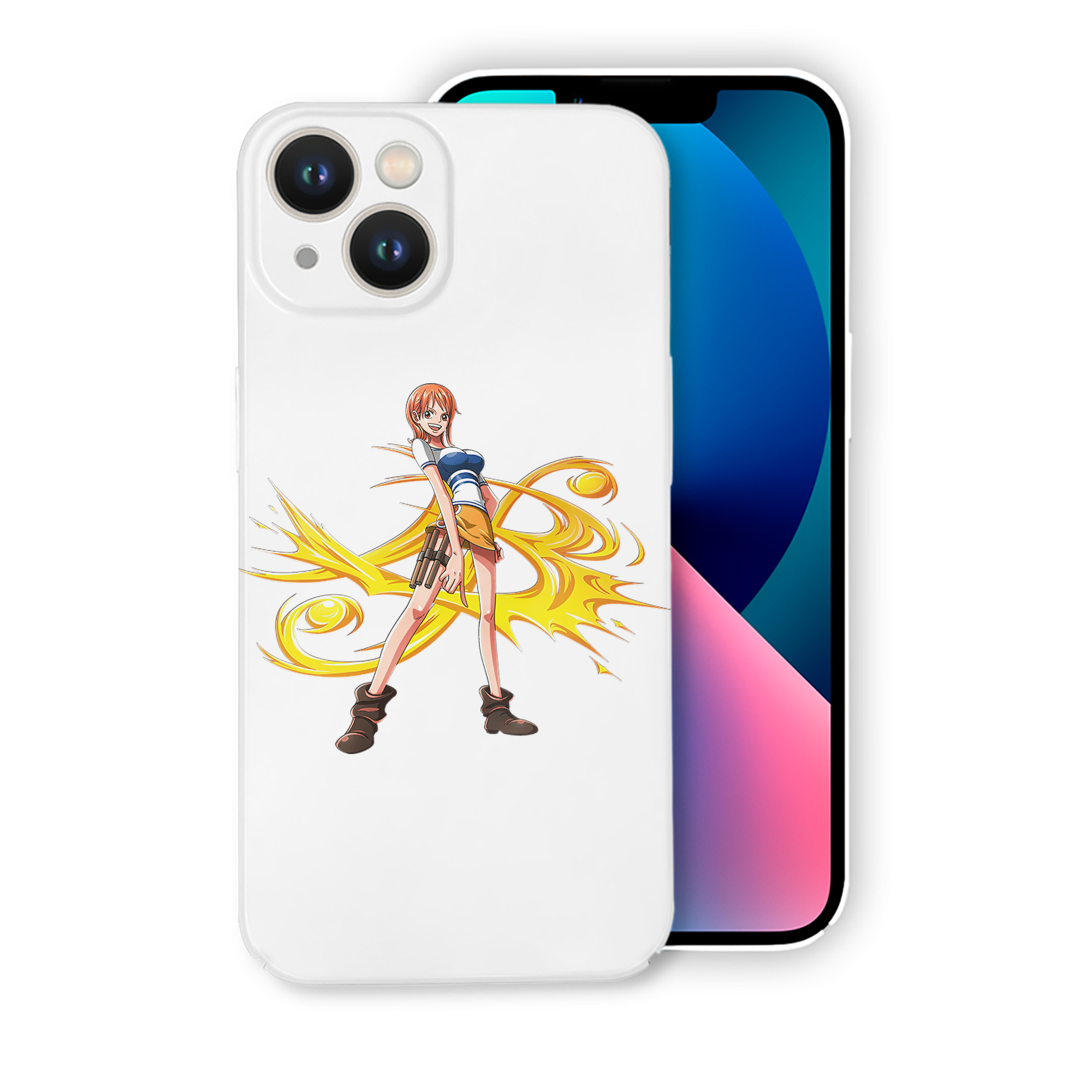 （画像用） ワンピース ナミ ONE PIECE Nami 【iPhone 14シリーズ対応】ハードケース