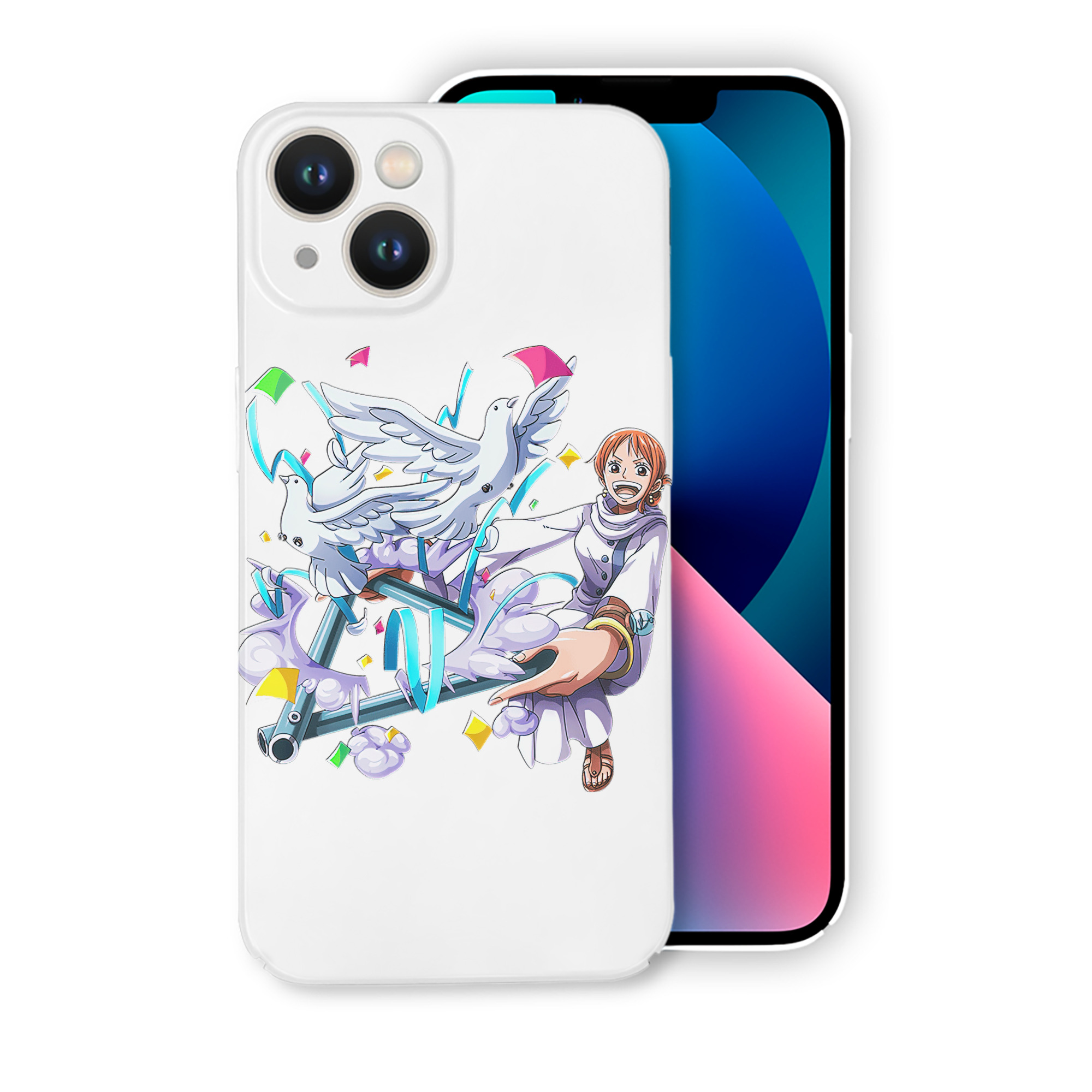 （画像用） ワンピース ナミ ONE PIECE Nami 【iPhone 14シリーズ対応】ハードケース
