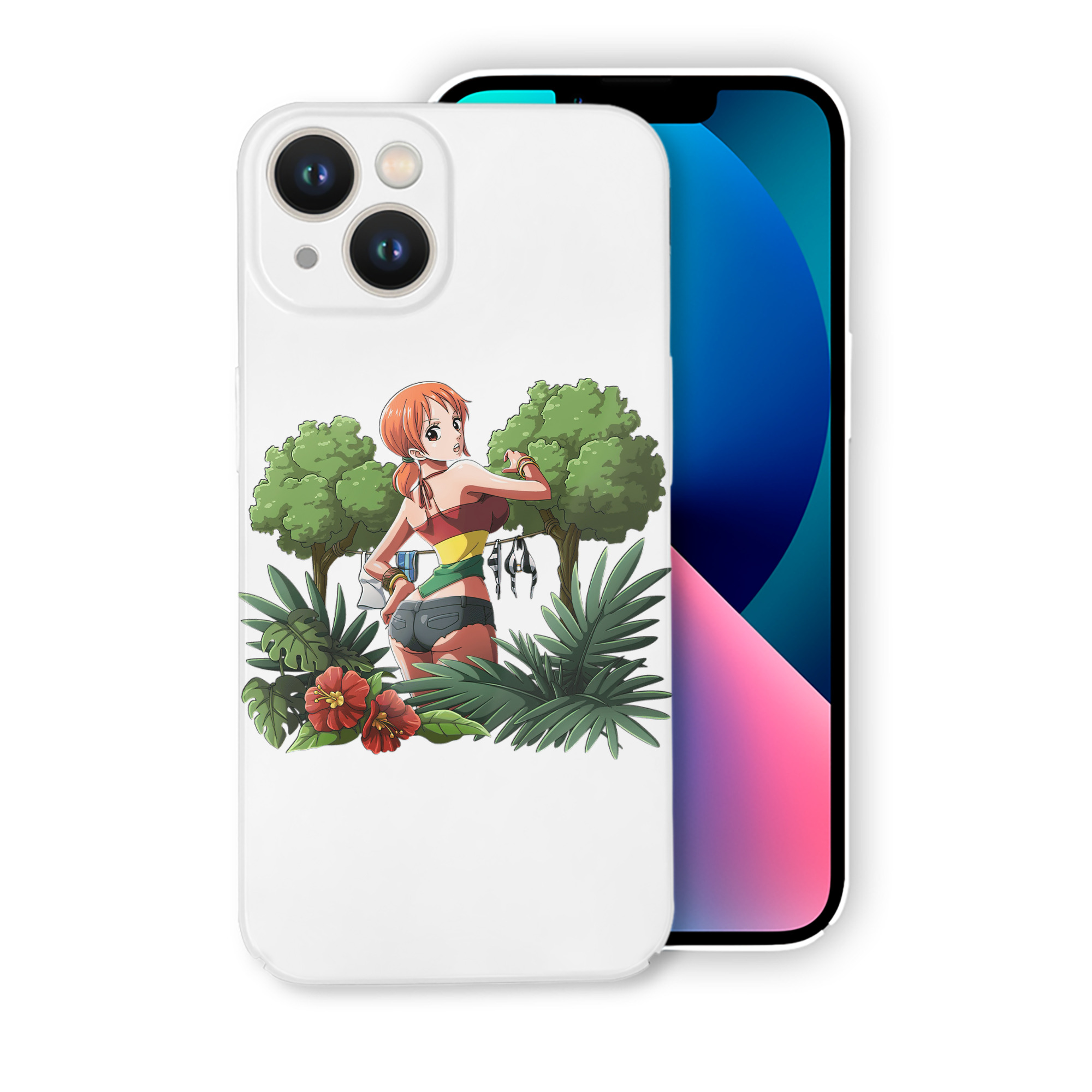 （画像用） ワンピース ナミ ONE PIECE Nami 【iPhone 14シリーズ対応】ハードケース