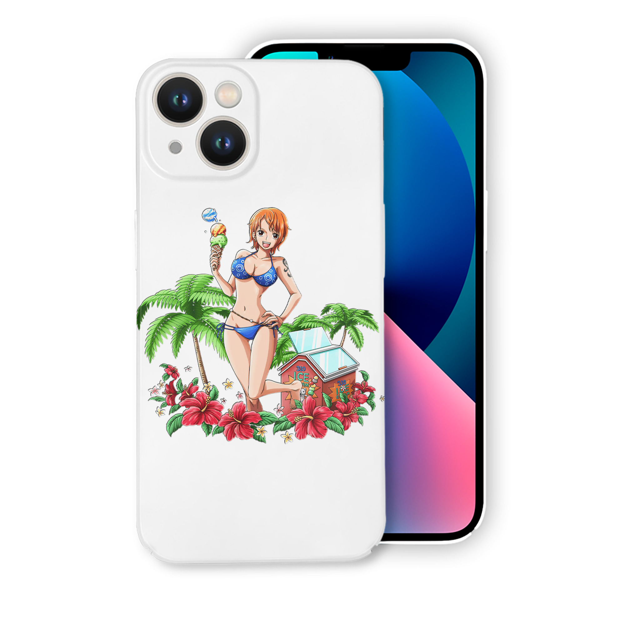 （画像用） ワンピース ナミ ONE PIECE Nami 【iPhone 14シリーズ対応】ハードケース