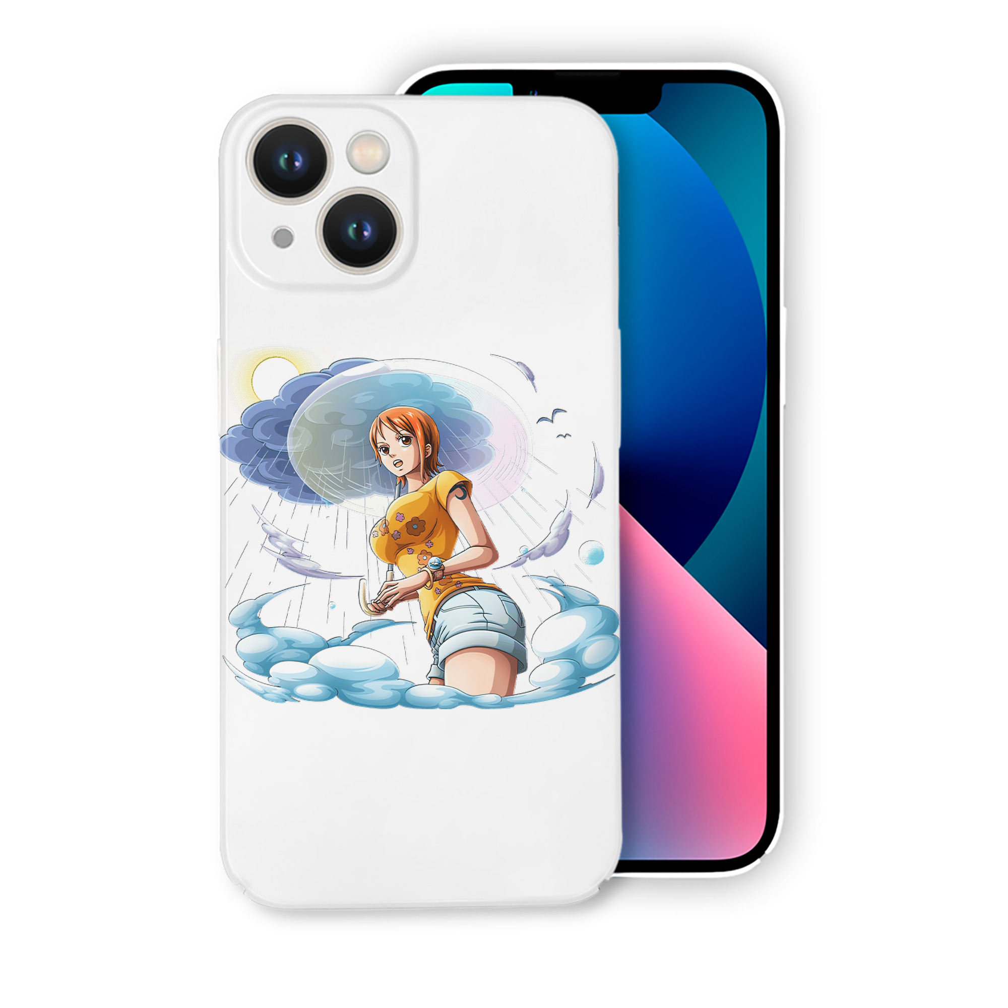 （画像用） ワンピース ナミ ONE PIECE Nami 【iPhone 14シリーズ対応】ハードケース