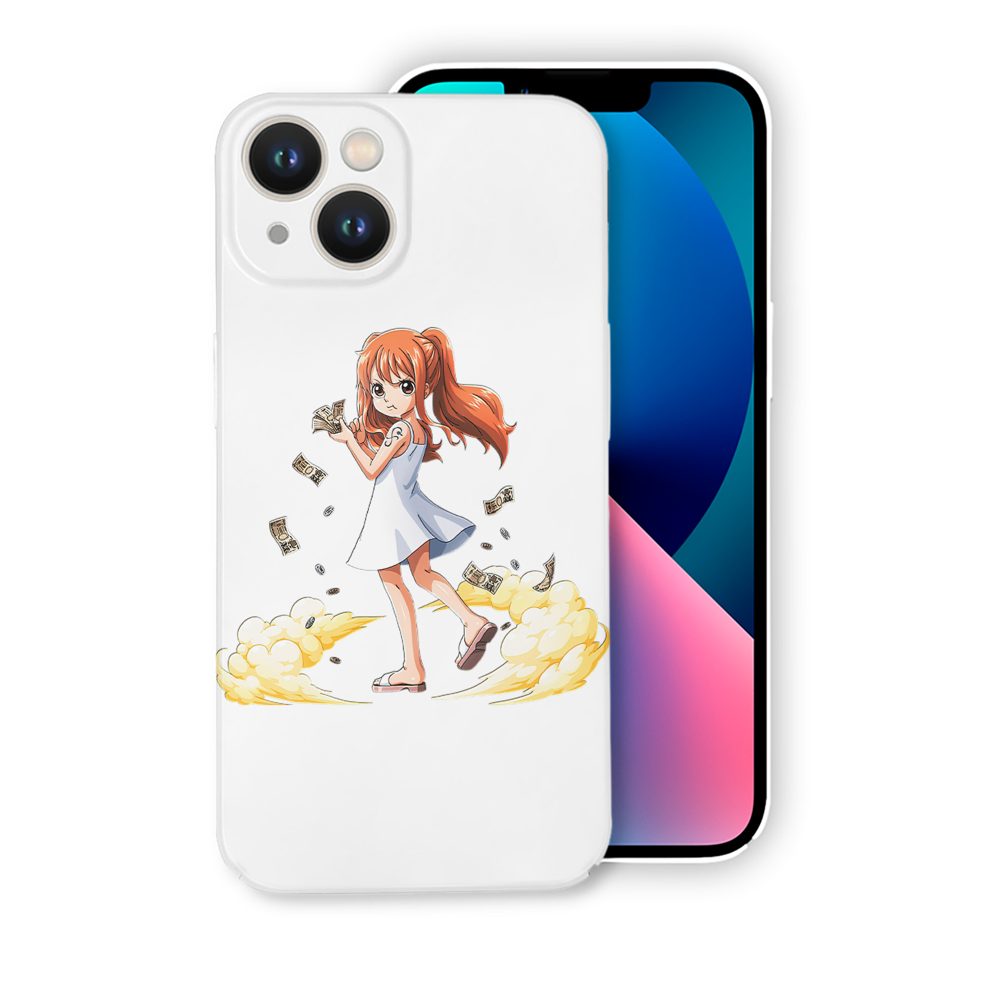 （画像用） ワンピース ナミ ONE PIECE Nami 【iPhone 14シリーズ対応】ハードケース