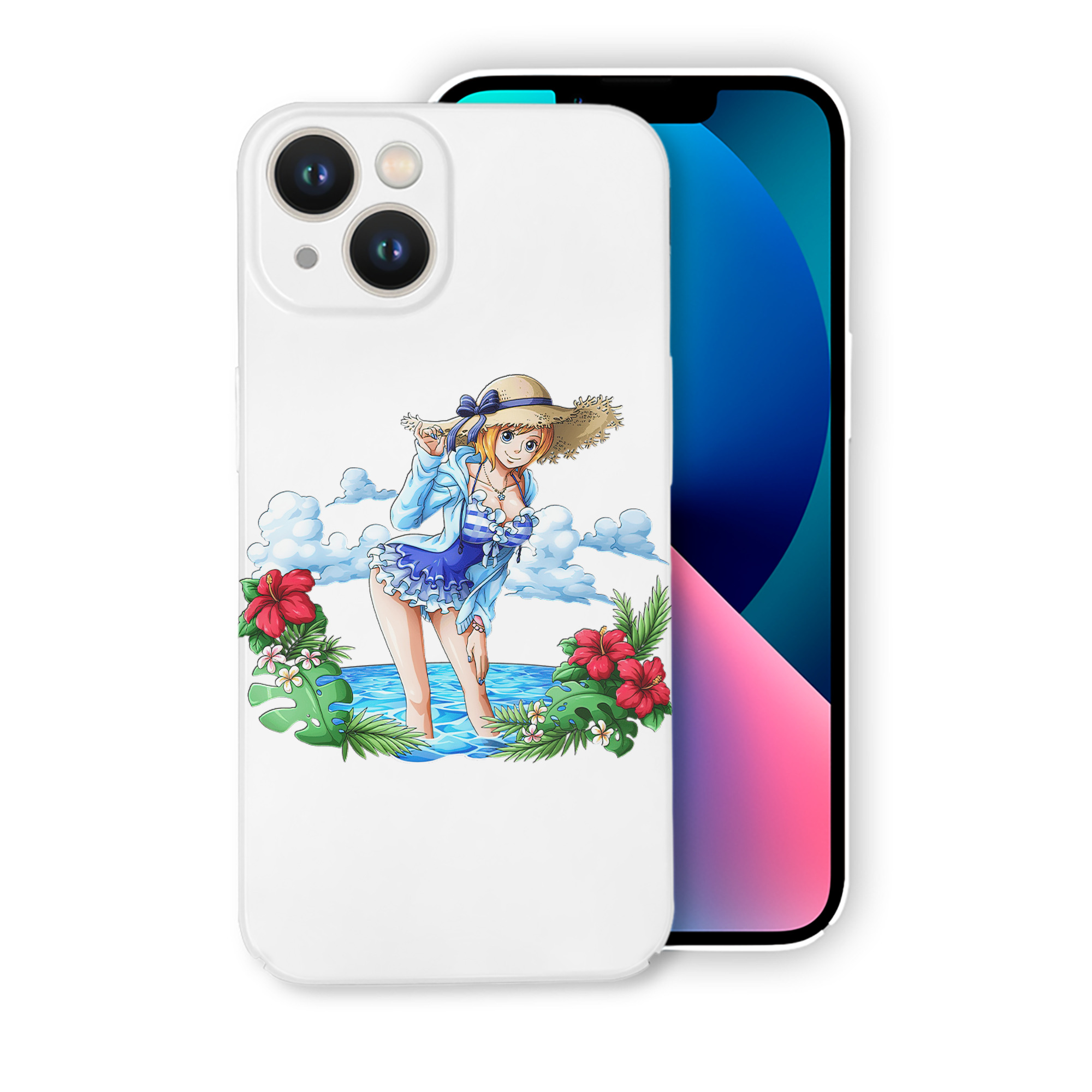 （画像用） ワンピース ナミ ONE PIECE Nami 【iPhone 14シリーズ対応】ハードケース