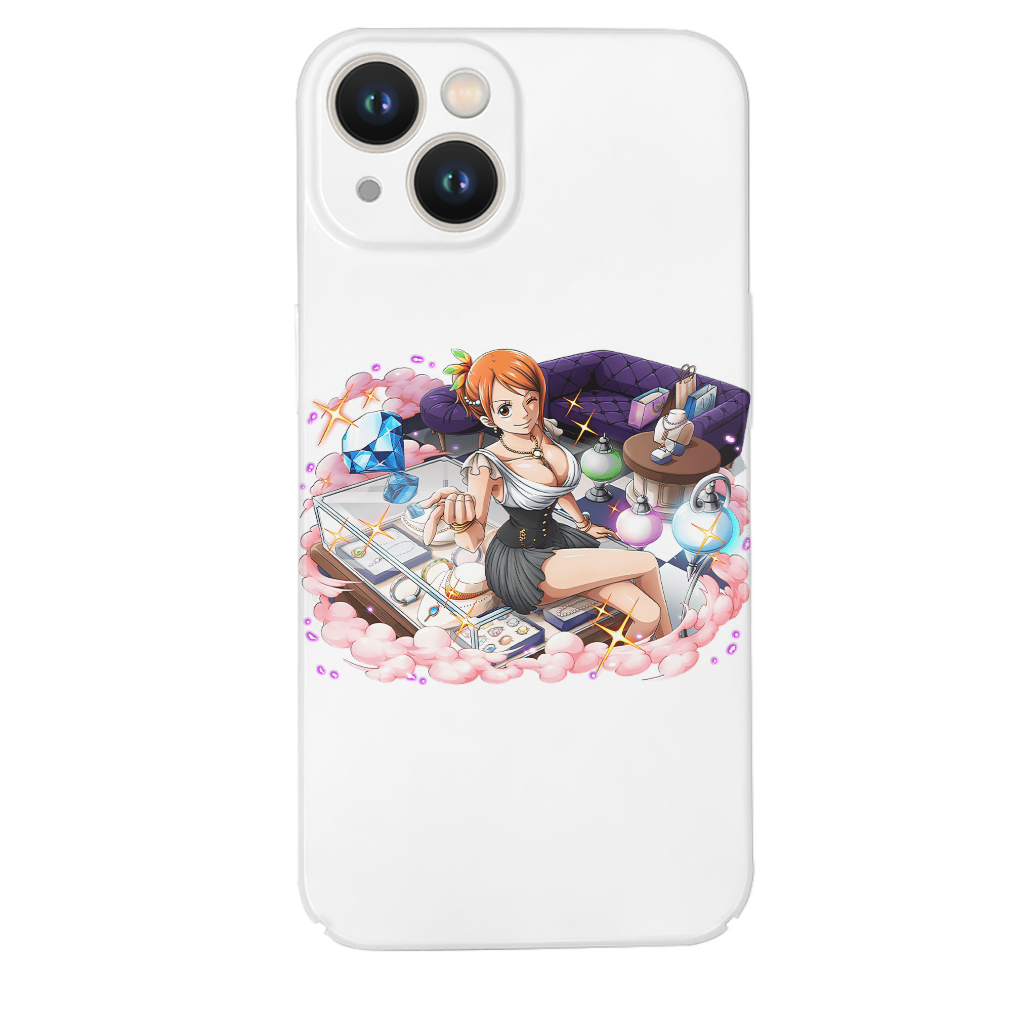 （画像用） ワンピース ナミ ONE PIECE Nami 【iPhone 14シリーズ対応】ハードケース