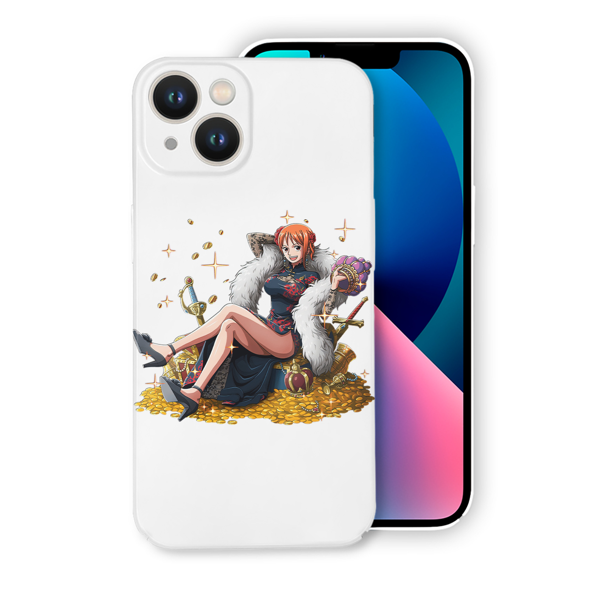 （画像用） ワンピース ナミ ONE PIECE Nami 【iPhone 14シリーズ対応】ハードケース