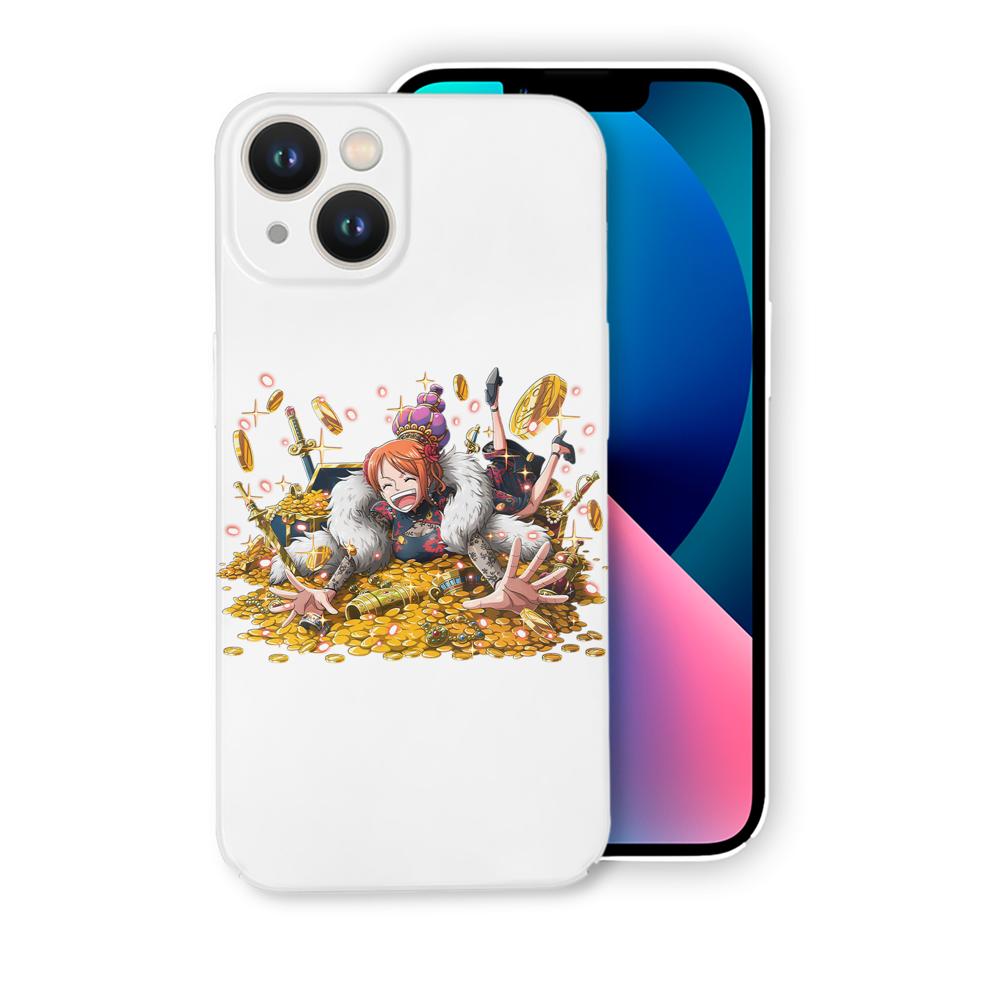 （画像用） ワンピース ナミ ONE PIECE Nami 【iPhone 14シリーズ対応】ハードケース