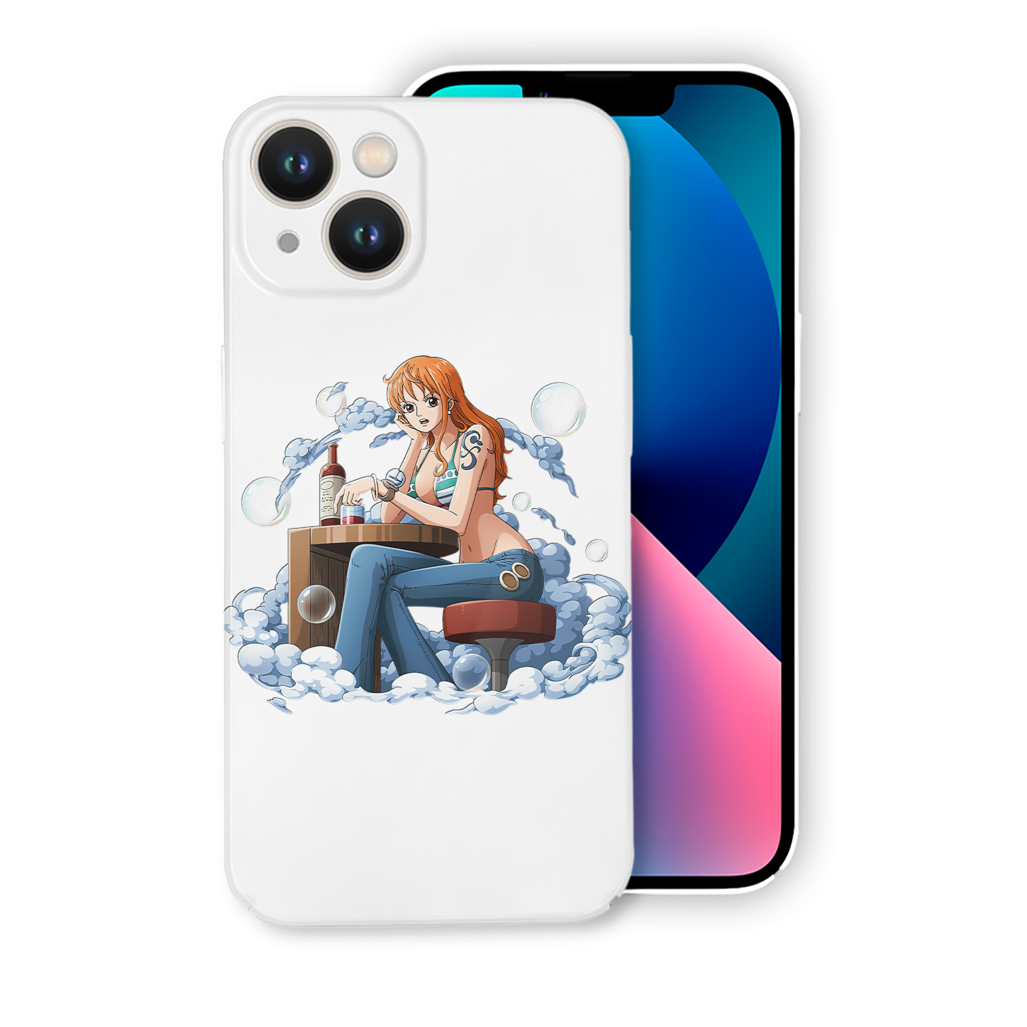 （画像用） ワンピース ナミ ONE PIECE Nami 【iPhone 14シリーズ対応】ハードケース