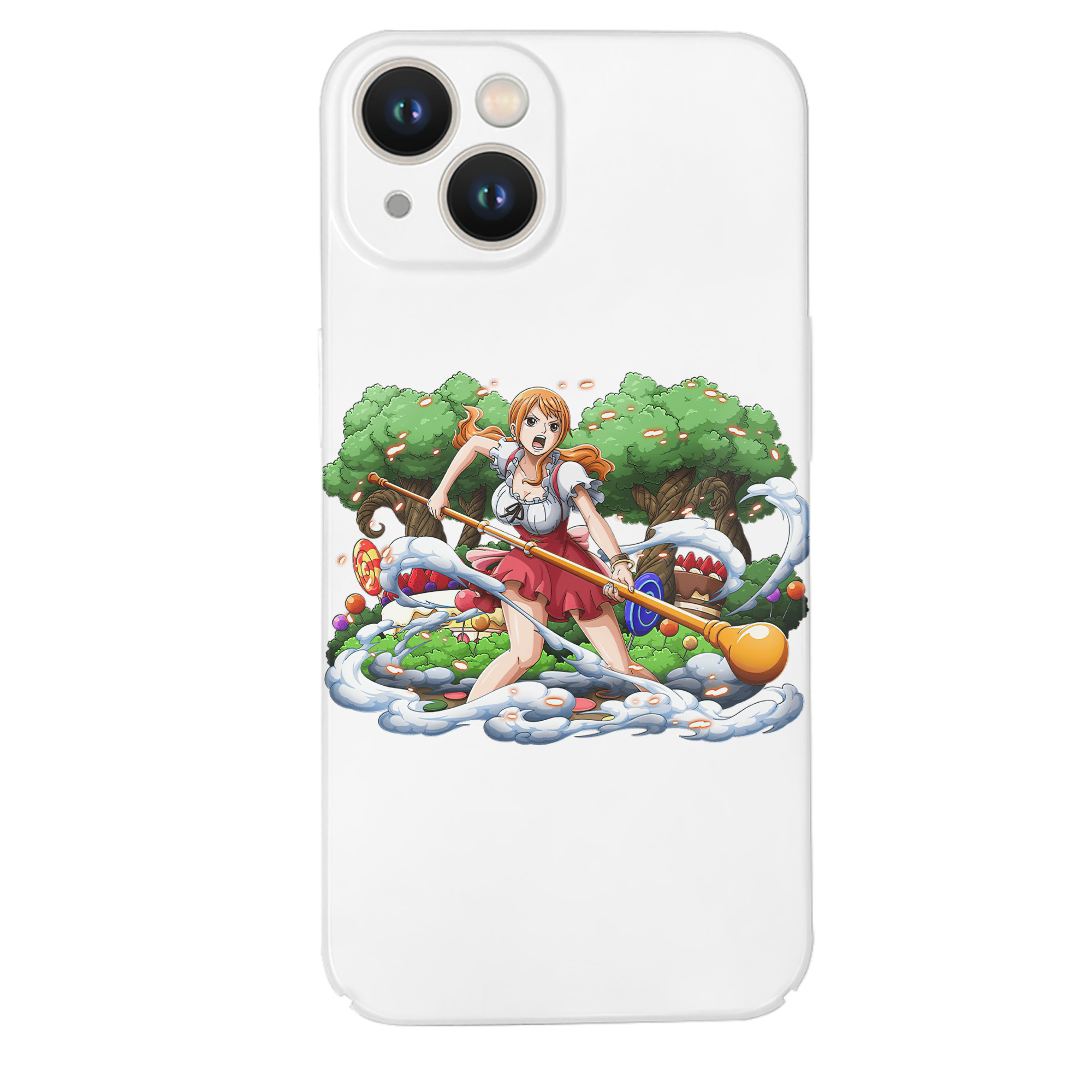 （画像用） ワンピース ナミ ONE PIECE Nami 【iPhone 14シリーズ対応】ハードケース