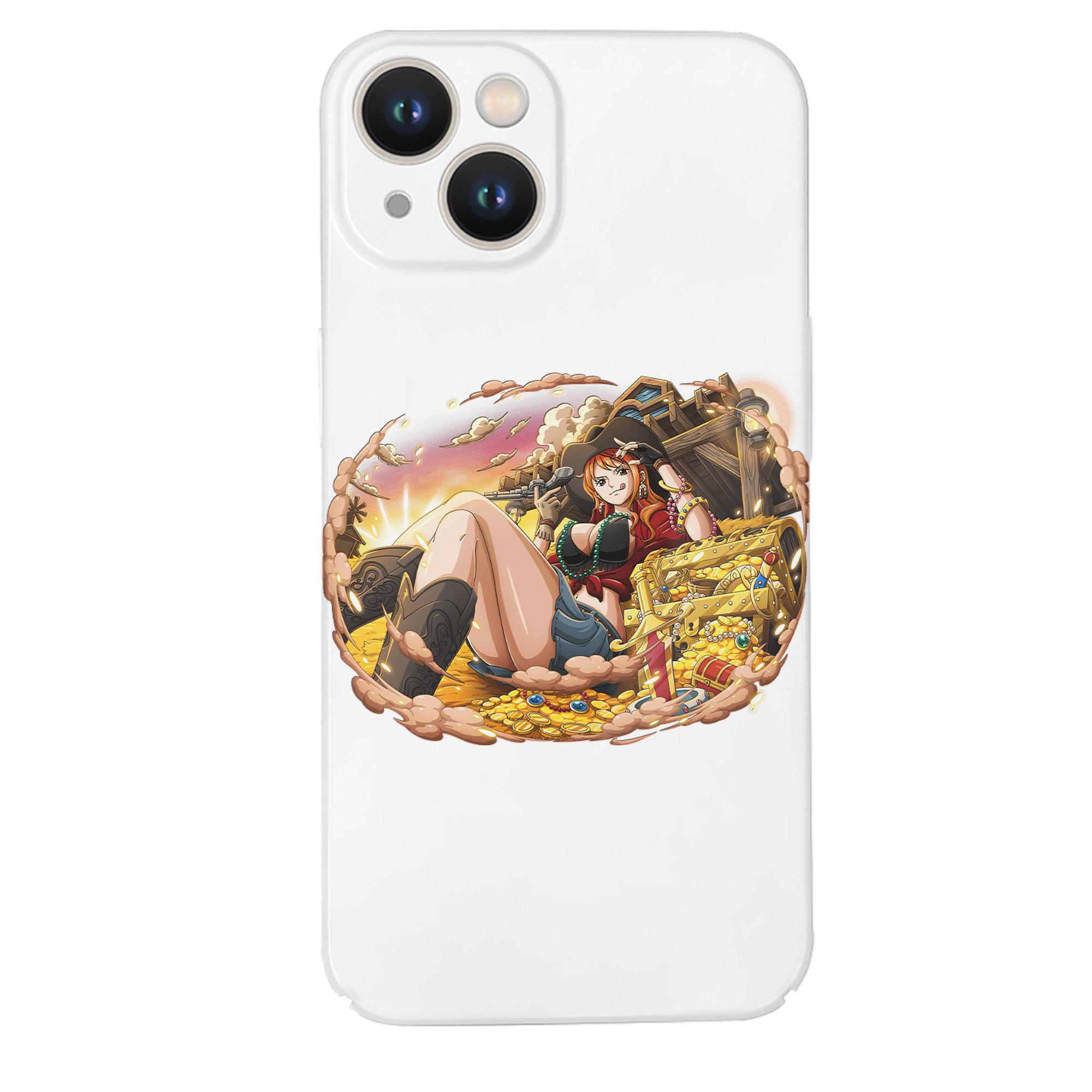 （画像用） ワンピース ナミ ONE PIECE Nami 【iPhone 14シリーズ対応】ハードケース