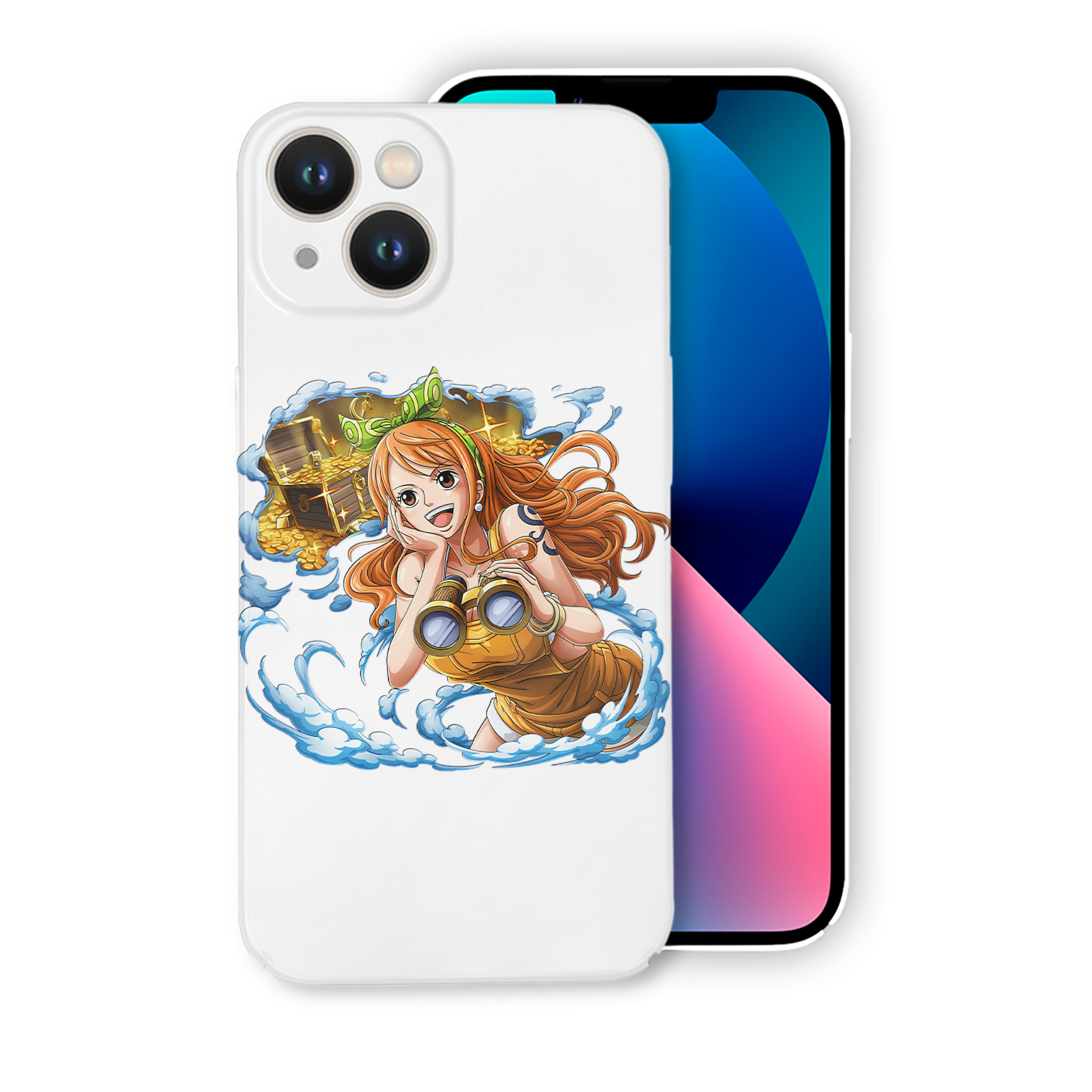 （画像用） ワンピース ナミ ONE PIECE Nami 【iPhone 14シリーズ対応】ハードケース