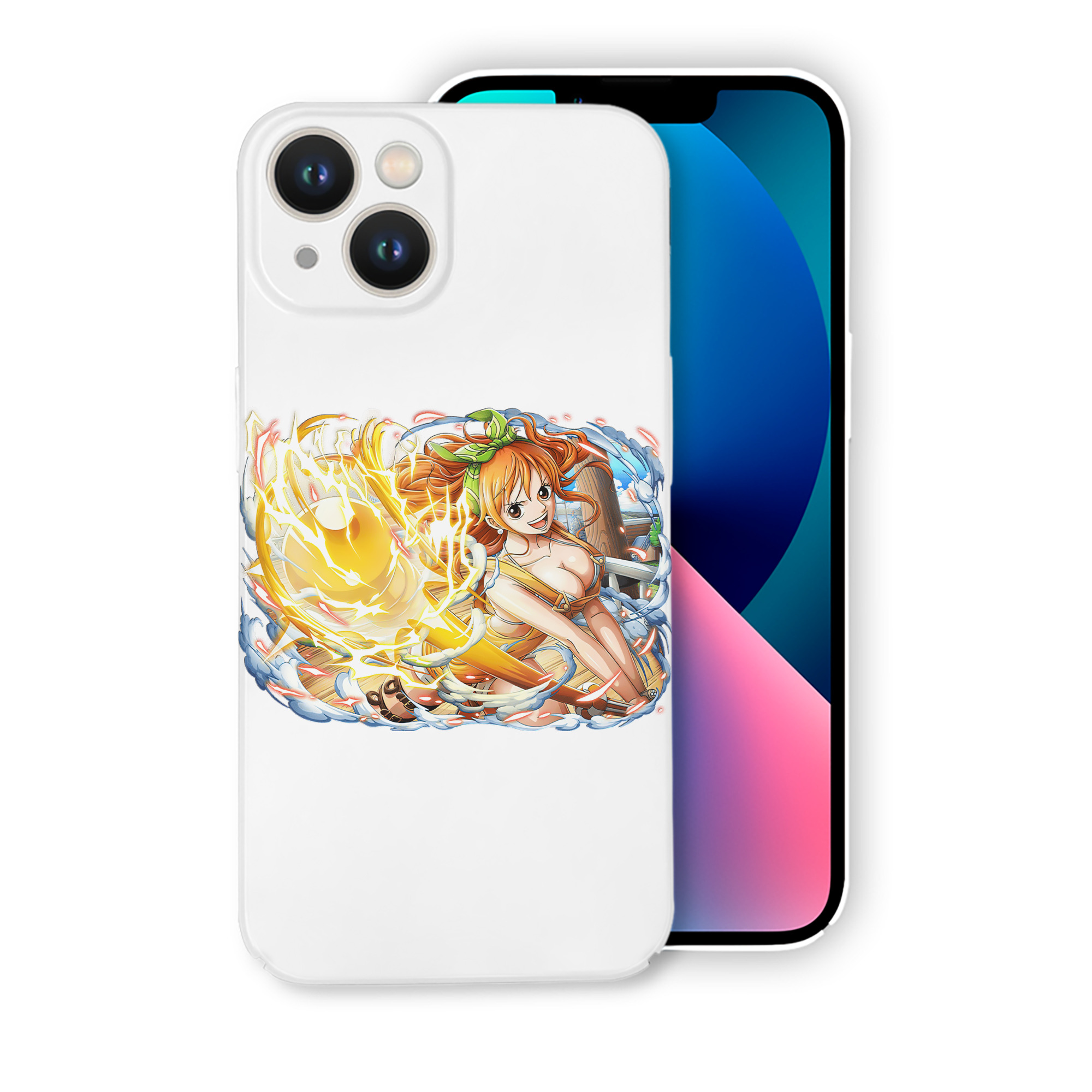 （画像用） ワンピース ナミ ONE PIECE Nami 【iPhone 14シリーズ対応】ハードケース