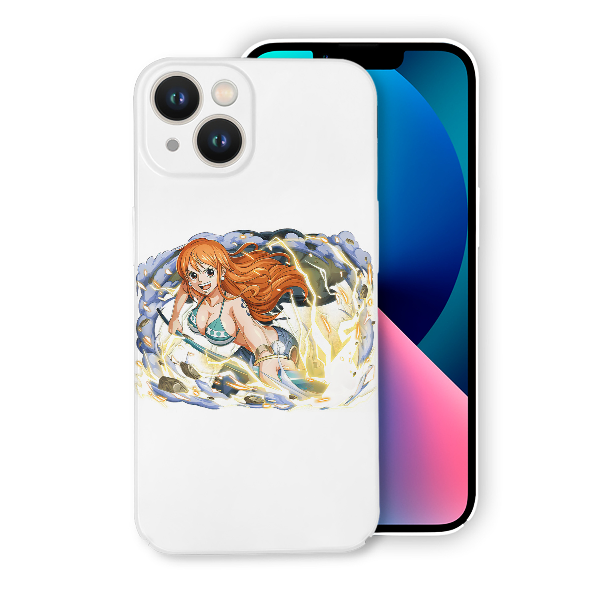 （画像用） ワンピース ナミ ONE PIECE Nami 【iPhone 14シリーズ対応】ハードケース