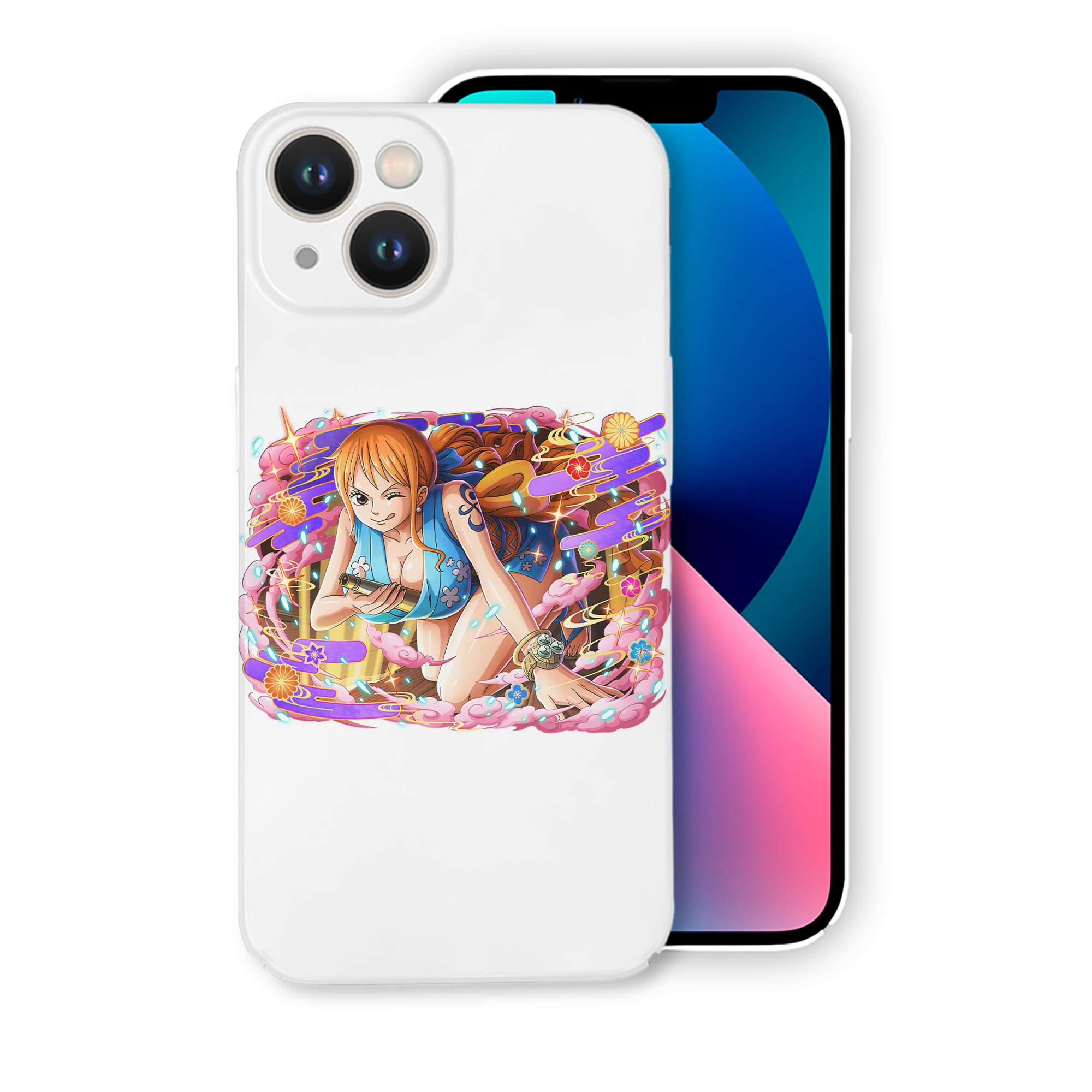 （画像用） ワンピース ナミ ONE PIECE Nami 【iPhone 14シリーズ対応】ハードケース