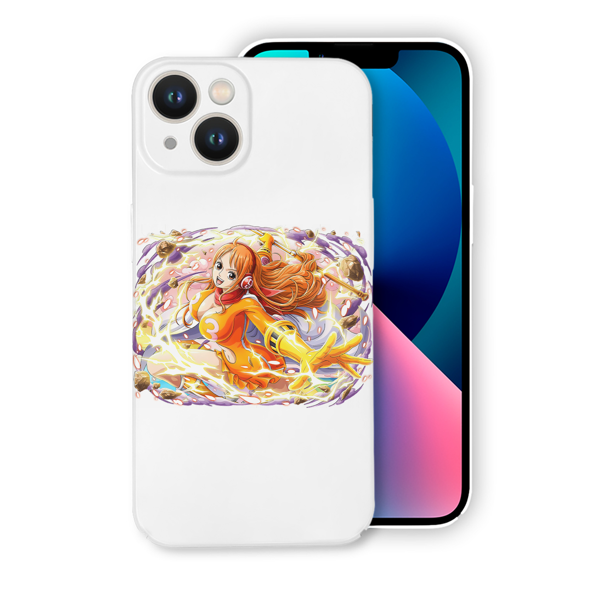 （画像用） ワンピース ナミ ONE PIECE Nami 【iPhone 14シリーズ対応】ハードケース