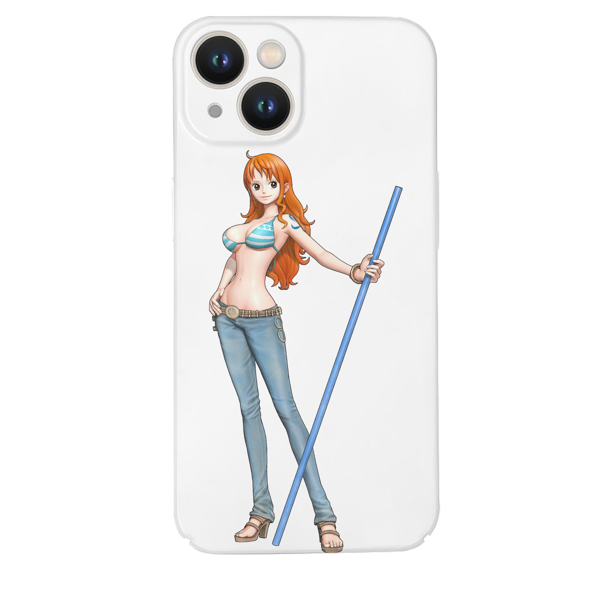 （画像用） ワンピース ナミ ONE PIECE Nami 【iPhone 14シリーズ対応】ハードケース