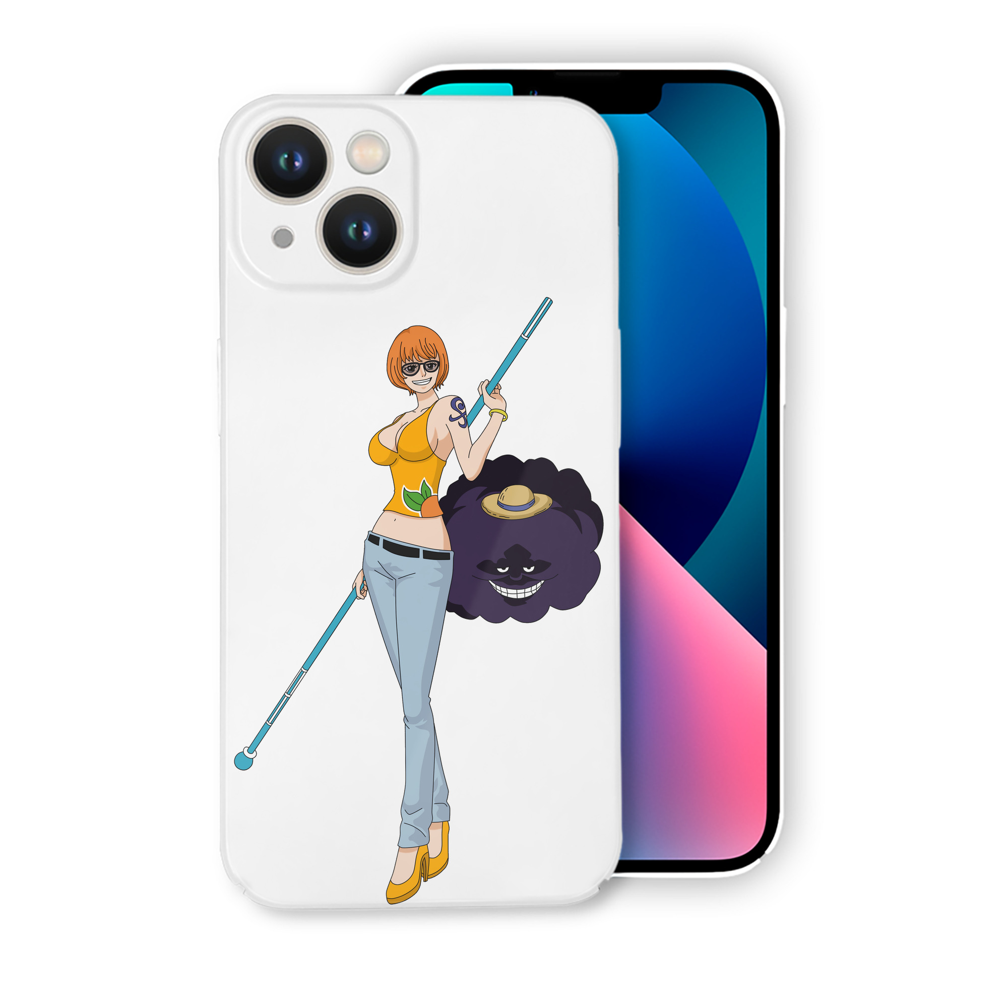 （画像用） ワンピース ナミ ONE PIECE Nami 【iPhone 14シリーズ対応】ハードケース