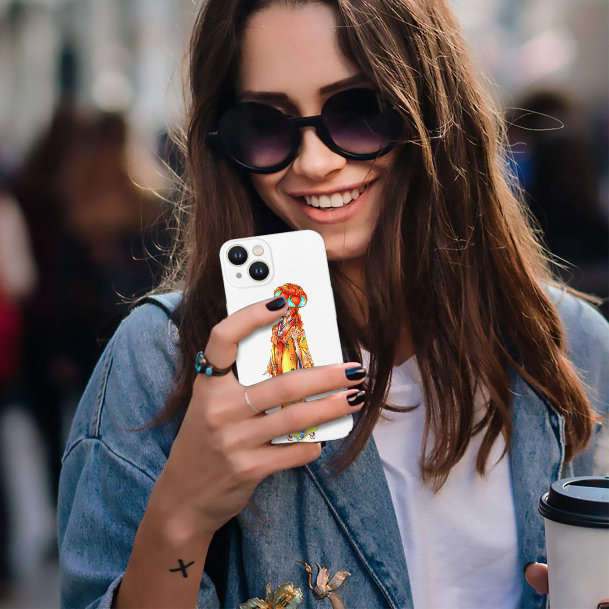 （画像用） ワンピース ナミ ONE PIECE Nami 【iPhone 14シリーズ対応】ハードケース