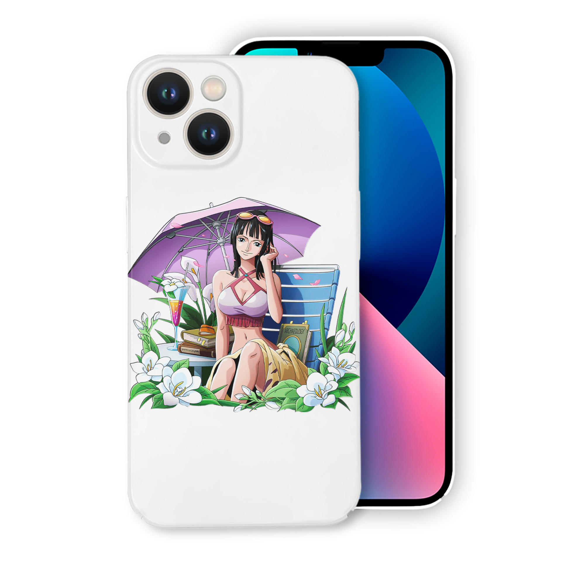 （画像用） ワンピース ニコ・ロビン ONE PIECE Nico Robin 【iPhone 14シリーズ対応】ハードケース