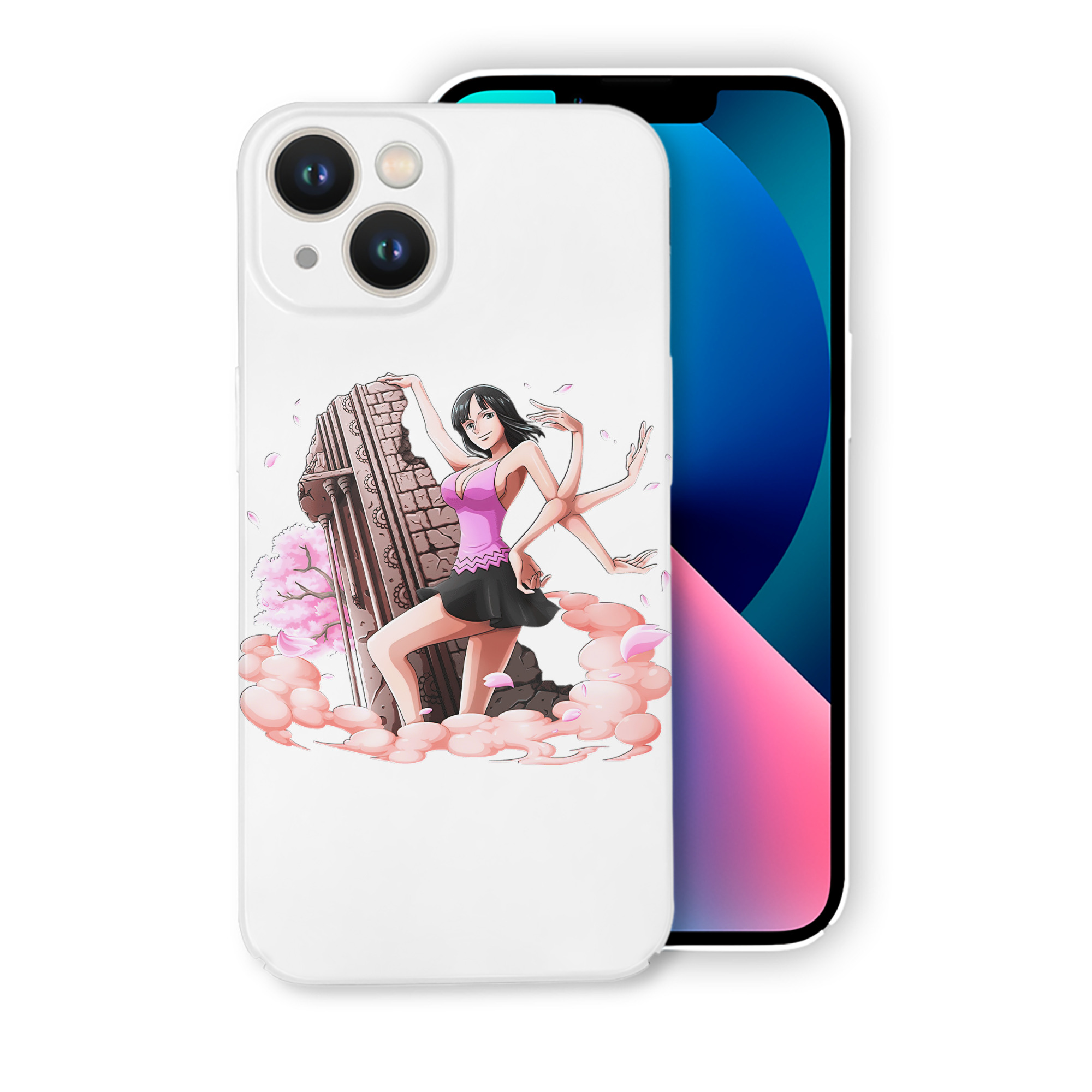 （画像用） ワンピース ニコ・ロビン ONE PIECE Nico Robin 【iPhone 14シリーズ対応】ハードケース