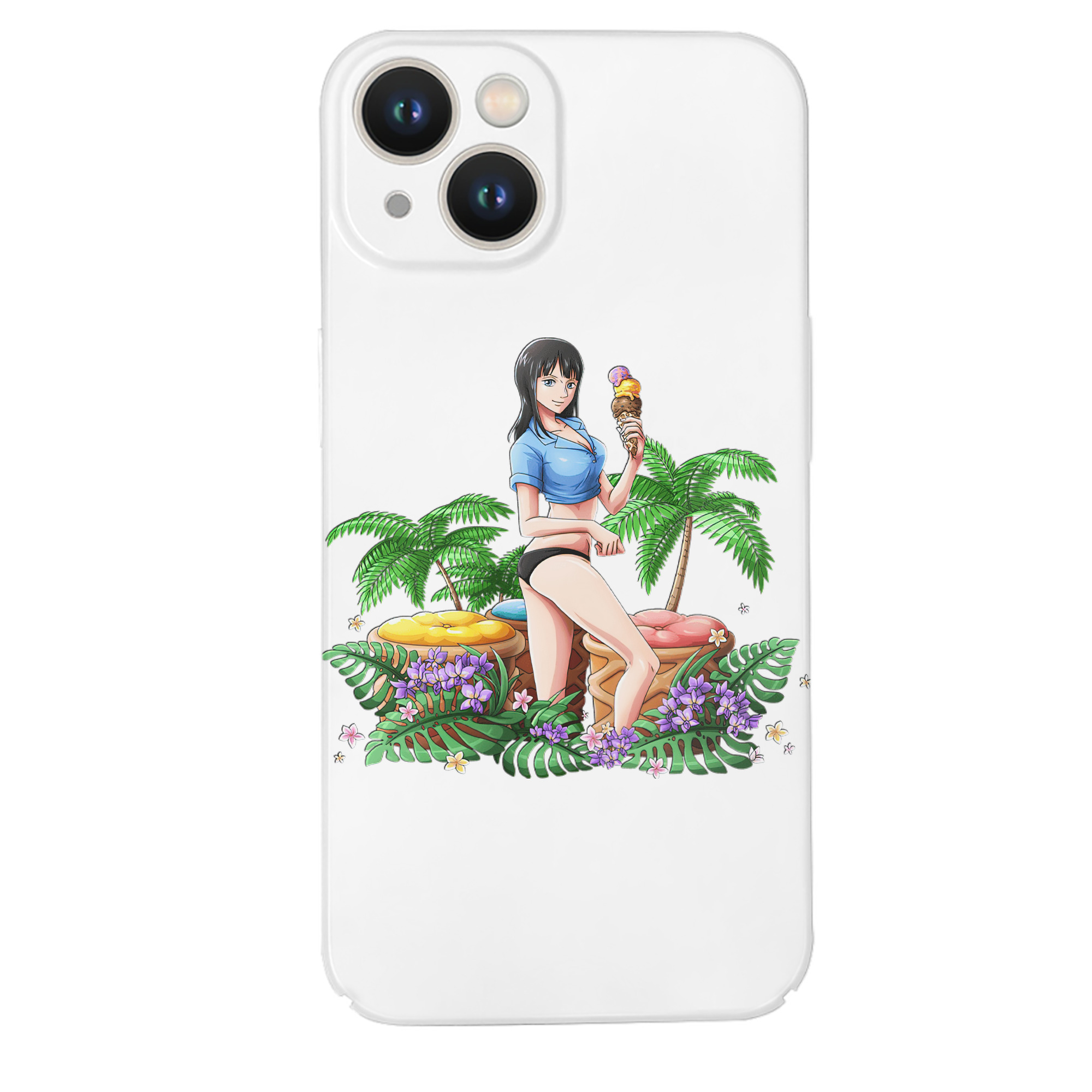 （画像用） ワンピース ニコ・ロビン ONE PIECE Nico Robin 【iPhone 14シリーズ対応】ハードケース
