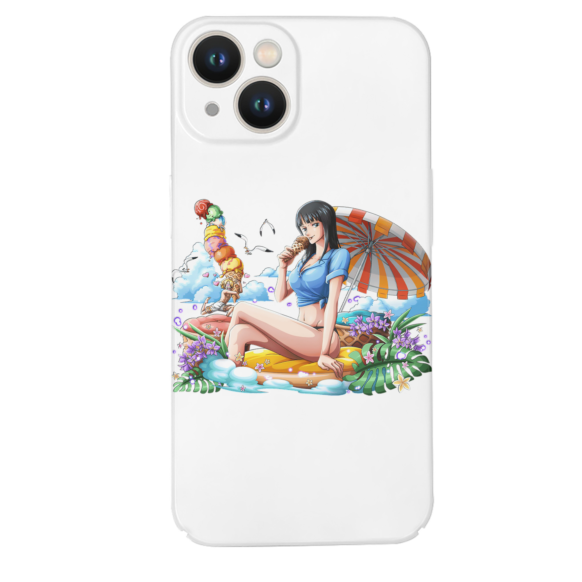 （画像用） ワンピース ニコ・ロビン ONE PIECE Nico Robin 【iPhone 14シリーズ対応】ハードケース