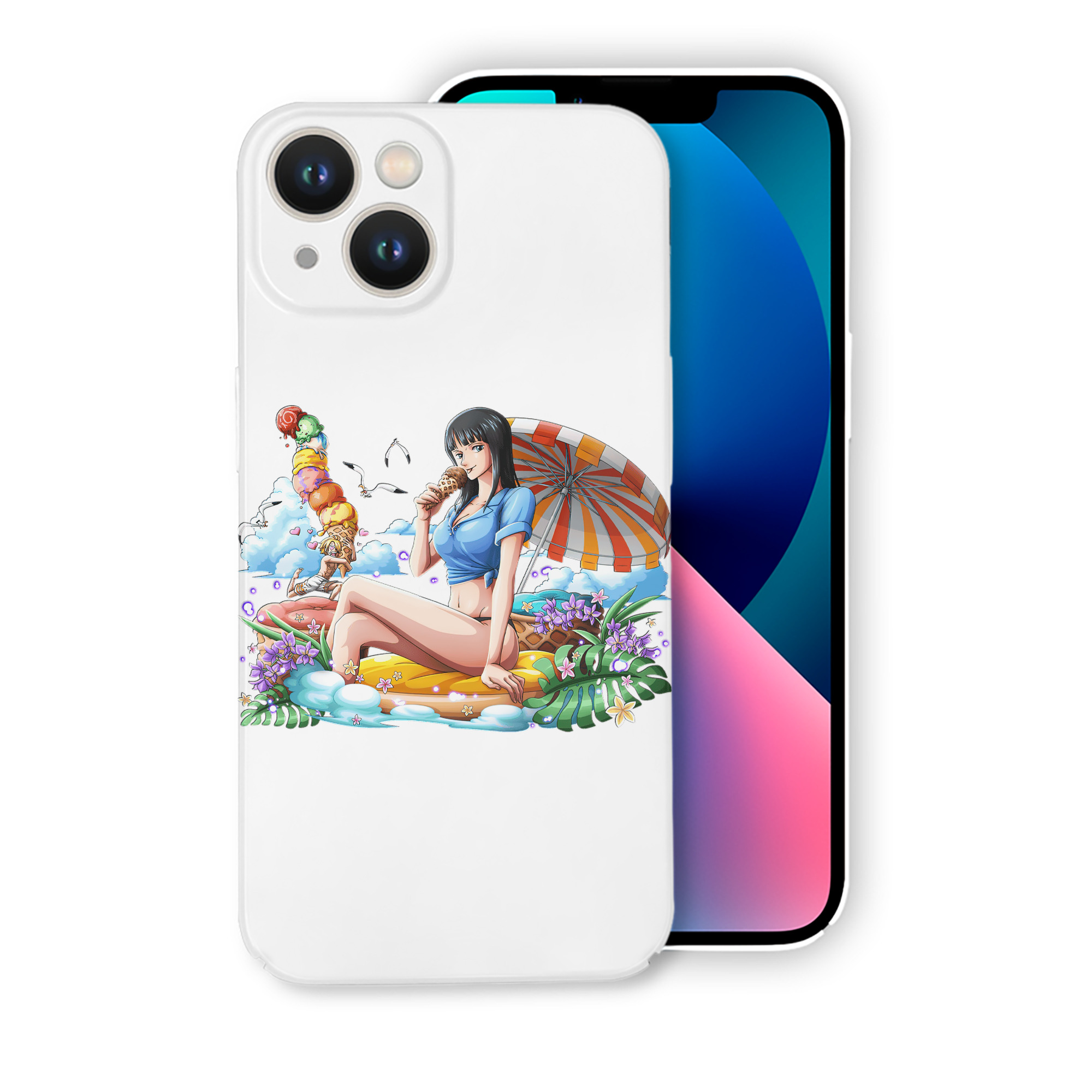 （画像用） ワンピース ニコ・ロビン ONE PIECE Nico Robin 【iPhone 14シリーズ対応】ハードケース