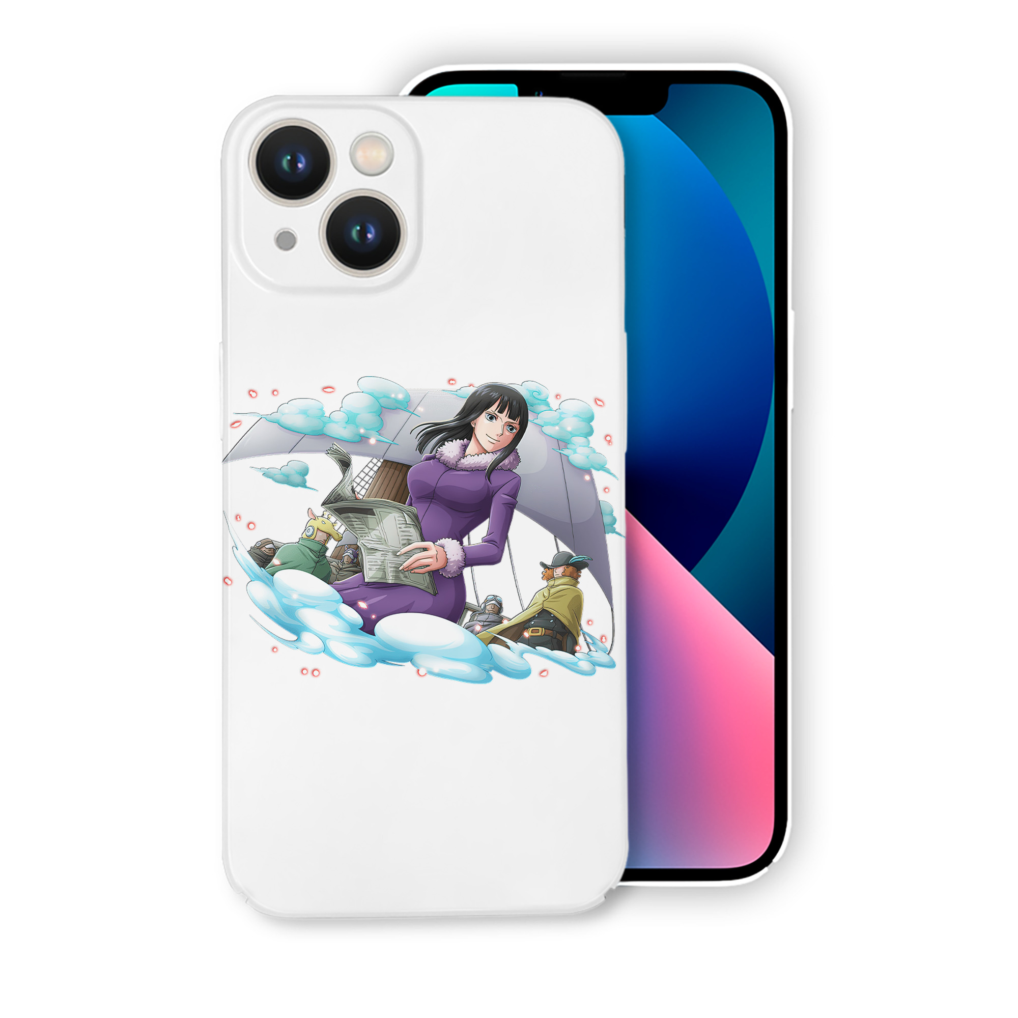 （画像用） ワンピース ニコ・ロビン ONE PIECE Nico Robin 【iPhone 14シリーズ対応】ハードケース
