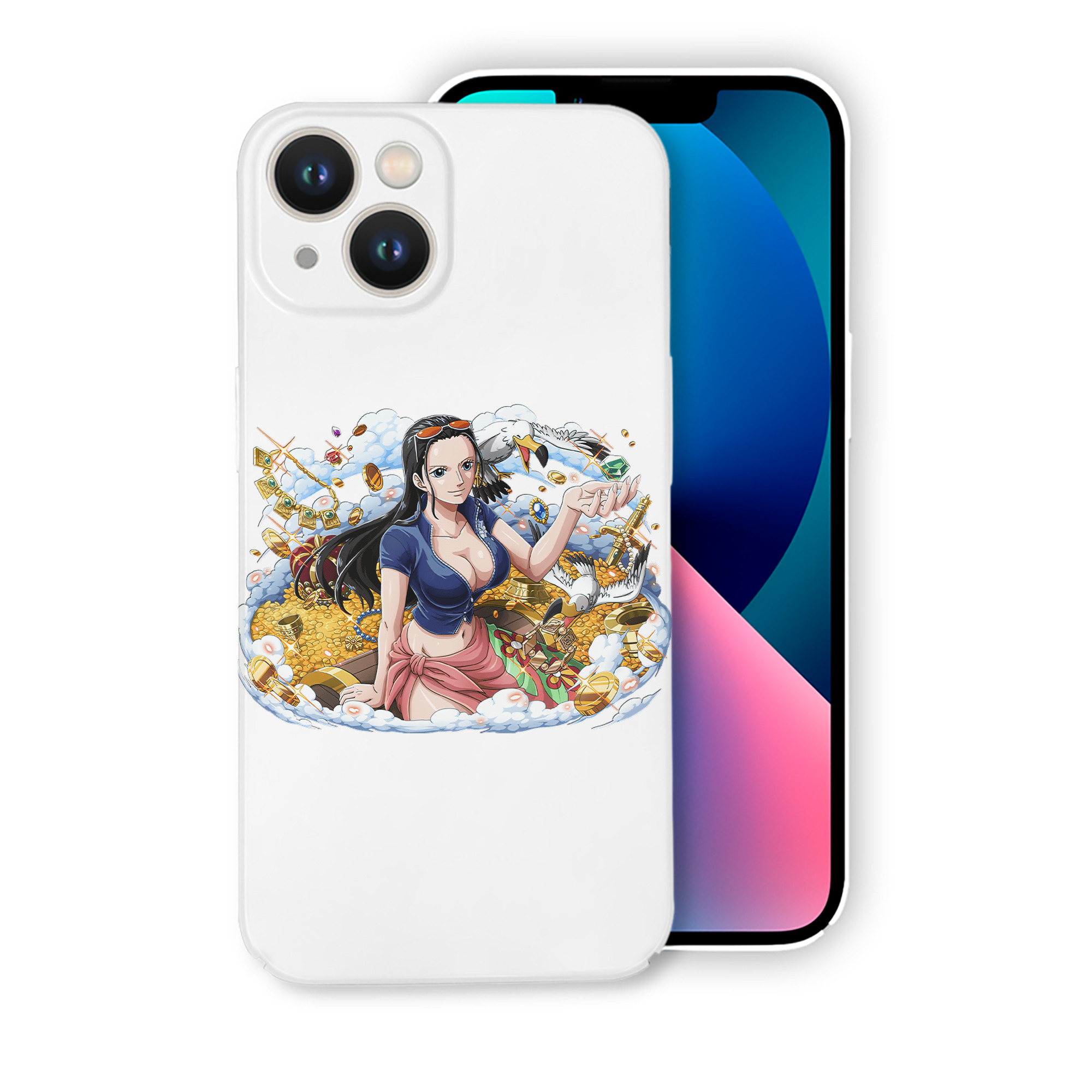 （画像用） ワンピース ニコ・ロビン ONE PIECE Nico Robin 【iPhone 14シリーズ対応】ハードケース