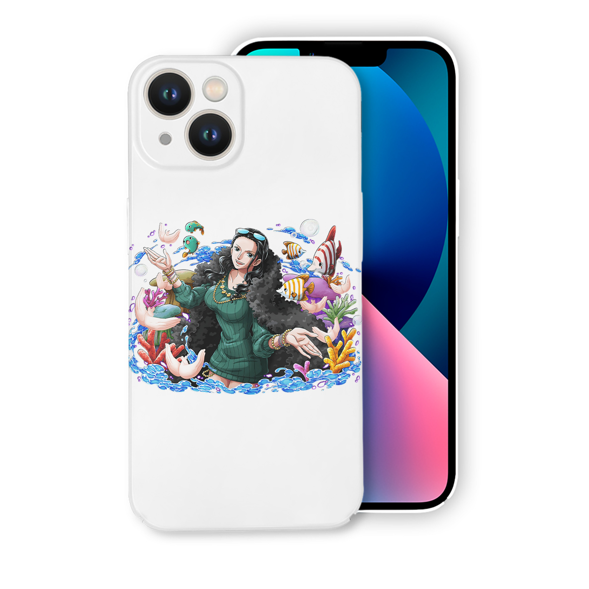 （画像用） ワンピース ニコ・ロビン ONE PIECE Nico Robin 【iPhone 14シリーズ対応】ハードケース