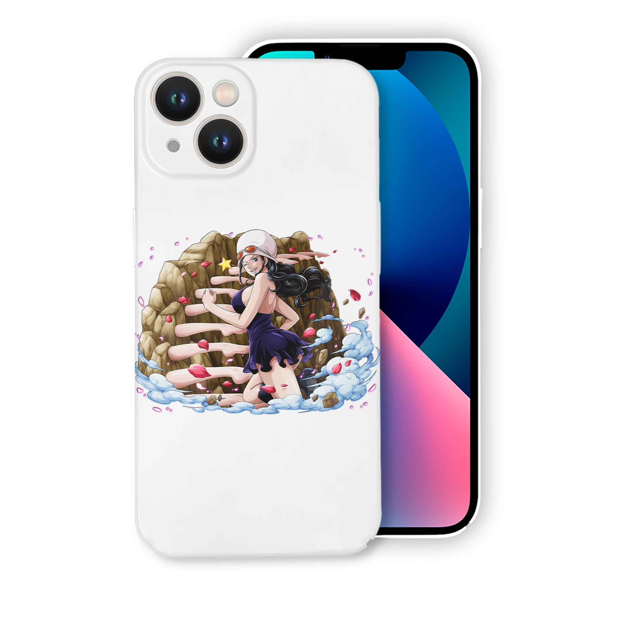 （画像用） ワンピース ニコ・ロビン ONE PIECE Nico Robin 【iPhone 14シリーズ対応】ハードケース