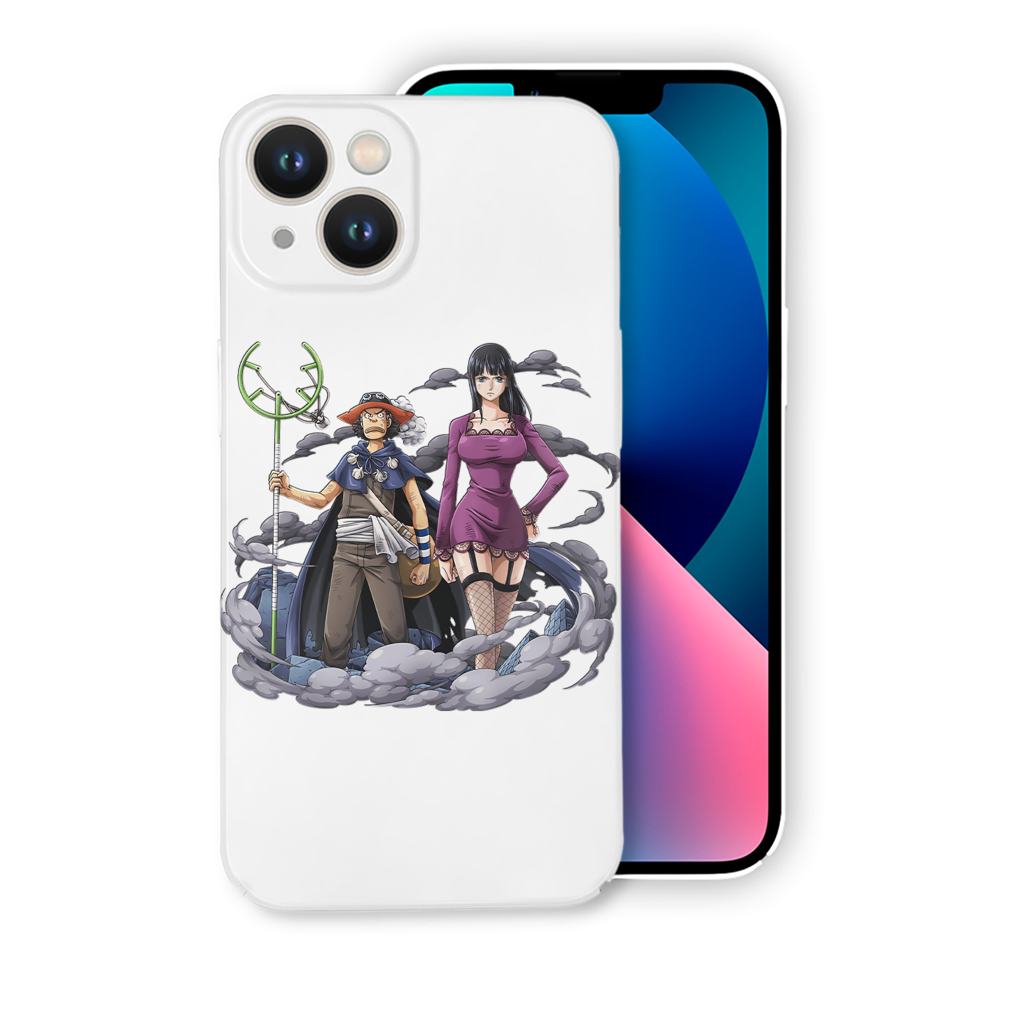 （画像用） ワンピース ニコ・ロビン ONE PIECE Nico Robin 【iPhone 14シリーズ対応】ハードケース