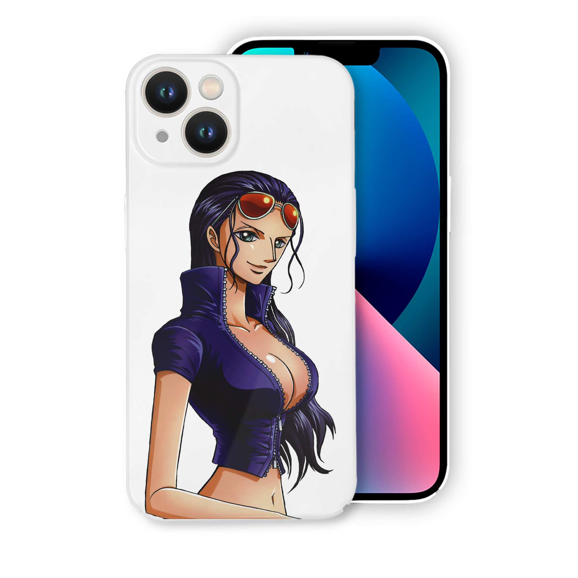 （画像用） ワンピース ニコ・ロビン ONE PIECE Nico Robin 【iPhone 14シリーズ対応】ハードケース