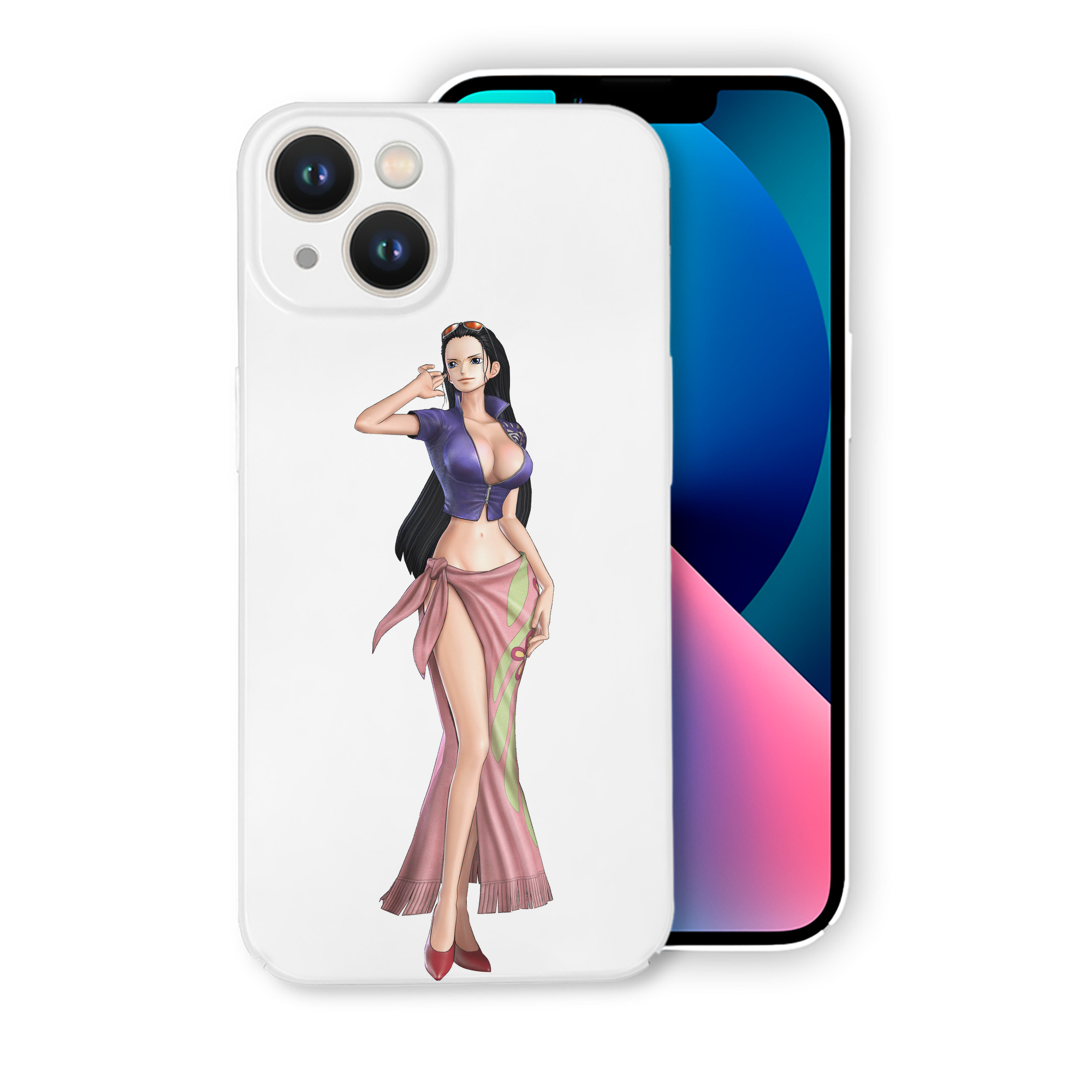 （画像用） ワンピース ニコ・ロビン ONE PIECE Nico Robin 【iPhone 14シリーズ対応】ハードケース