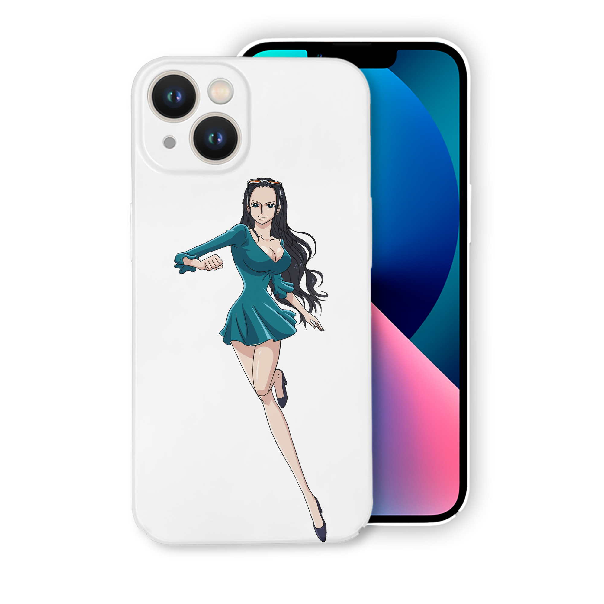 （画像用） ワンピース ニコ・ロビン ONE PIECE Nico Robin 【iPhone 14シリーズ対応】ハードケース