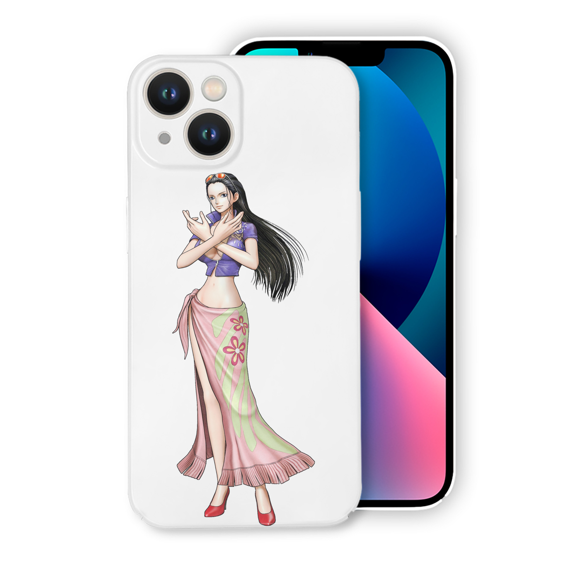 （画像用） ワンピース ニコ・ロビン ONE PIECE Nico Robin 【iPhone 14シリーズ対応】ハードケース