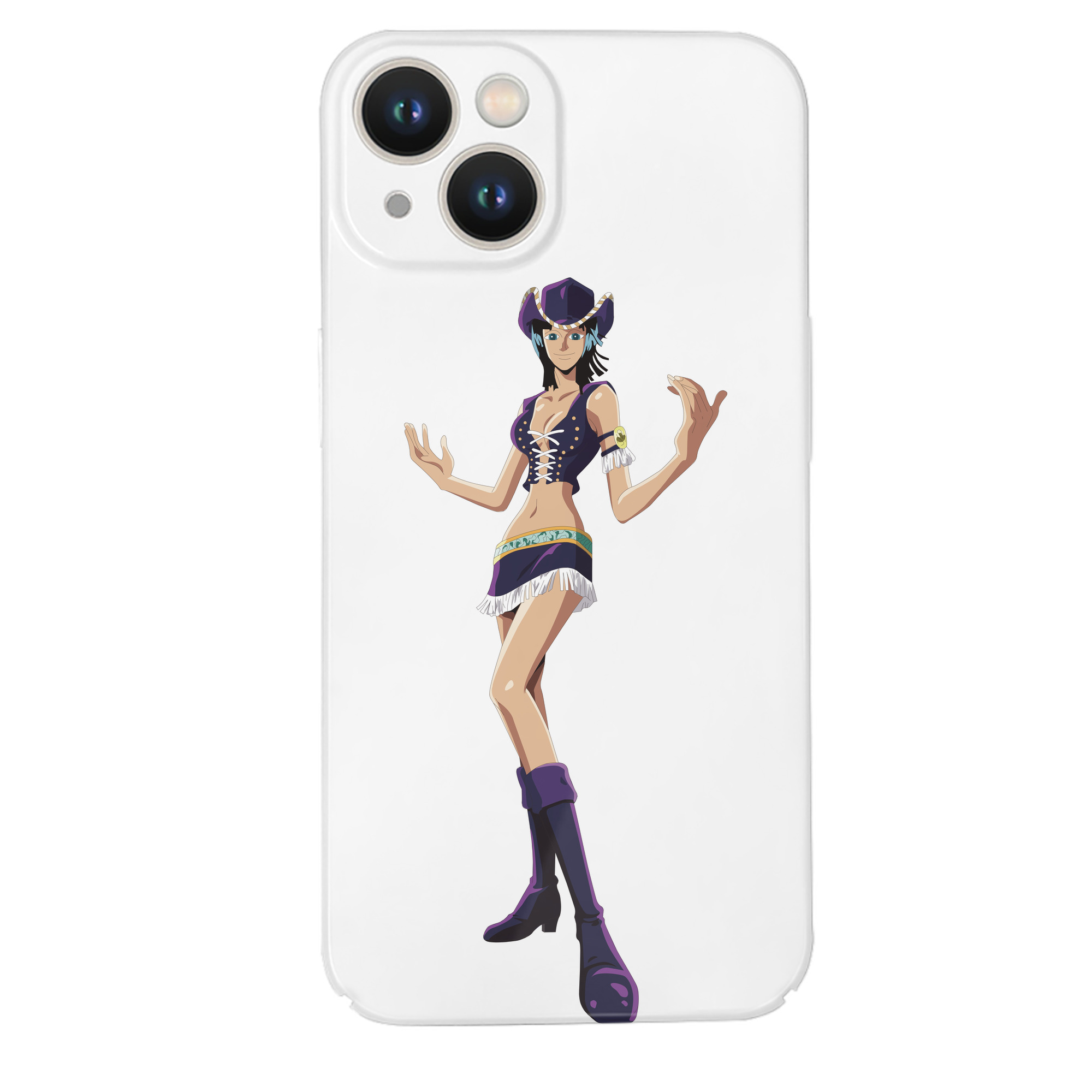（画像用） ワンピース ニコ・ロビン ONE PIECE Nico Robin 【iPhone 14シリーズ対応】ハードケース