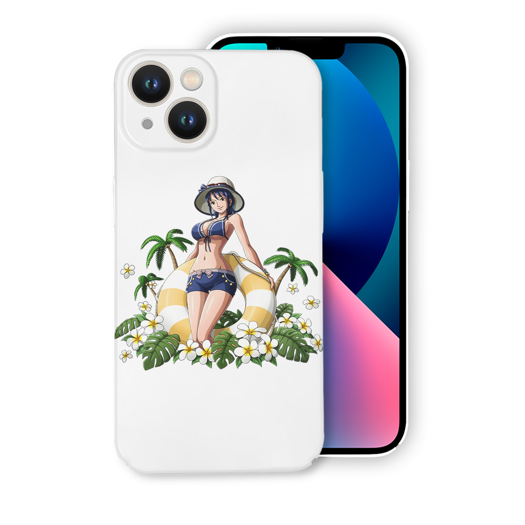 （画像用） ワンピース ニコ・ロビン ONE PIECE Nico Robin 【iPhone 14シリーズ対応】ハードケース