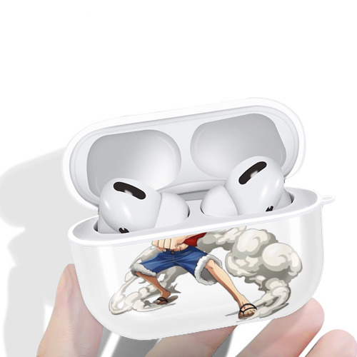 ワンピース モンキー・D・ルフィ ONE PIECE Monkey D. Luffy 【AirPods Pro用】ハードシェル保護ケース 耐衝撃・防指紋・カラビナ付き商品仕様