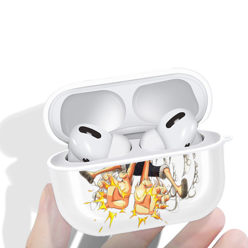 ワンピース モンキー・D・ルフィ ONE PIECE Monkey D. Luffy 【AirPods Pro用】ハードシェル保護ケース 耐衝撃・防指紋・カラビナ付き商品仕様