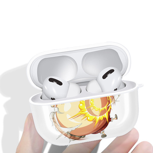 ワンピース モンキー・D・ルフィ ONE PIECE Monkey D. Luffy 【AirPods Pro用】ハードシェル保護ケース 耐衝撃・防指紋・カラビナ付き商品仕様