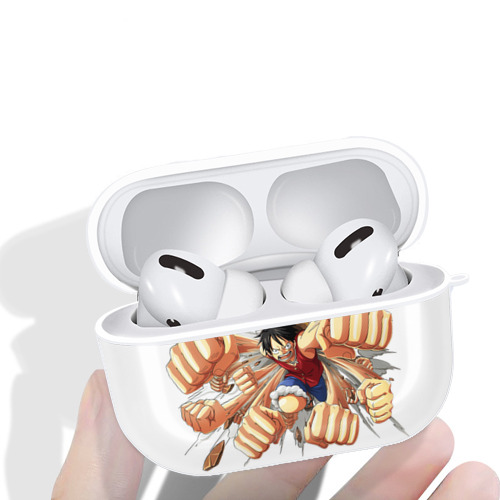 ワンピース モンキー・D・ルフィ ONE PIECE Monkey D. Luffy 【AirPods Pro用】ハードシェル保護ケース 耐衝撃・防指紋・カラビナ付き商品仕様