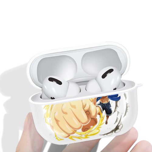 ワンピース モンキー・D・ルフィ ONE PIECE Monkey D. Luffy 【AirPods Pro用】ハードシェル保護ケース 耐衝撃・防指紋・カラビナ付き商品仕様