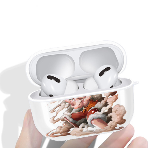 ワンピース モンキー・D・ルフィ ONE PIECE Monkey D. Luffy 【AirPods Pro用】ハードシェル保護ケース 耐衝撃・防指紋・カラビナ付き商品仕様